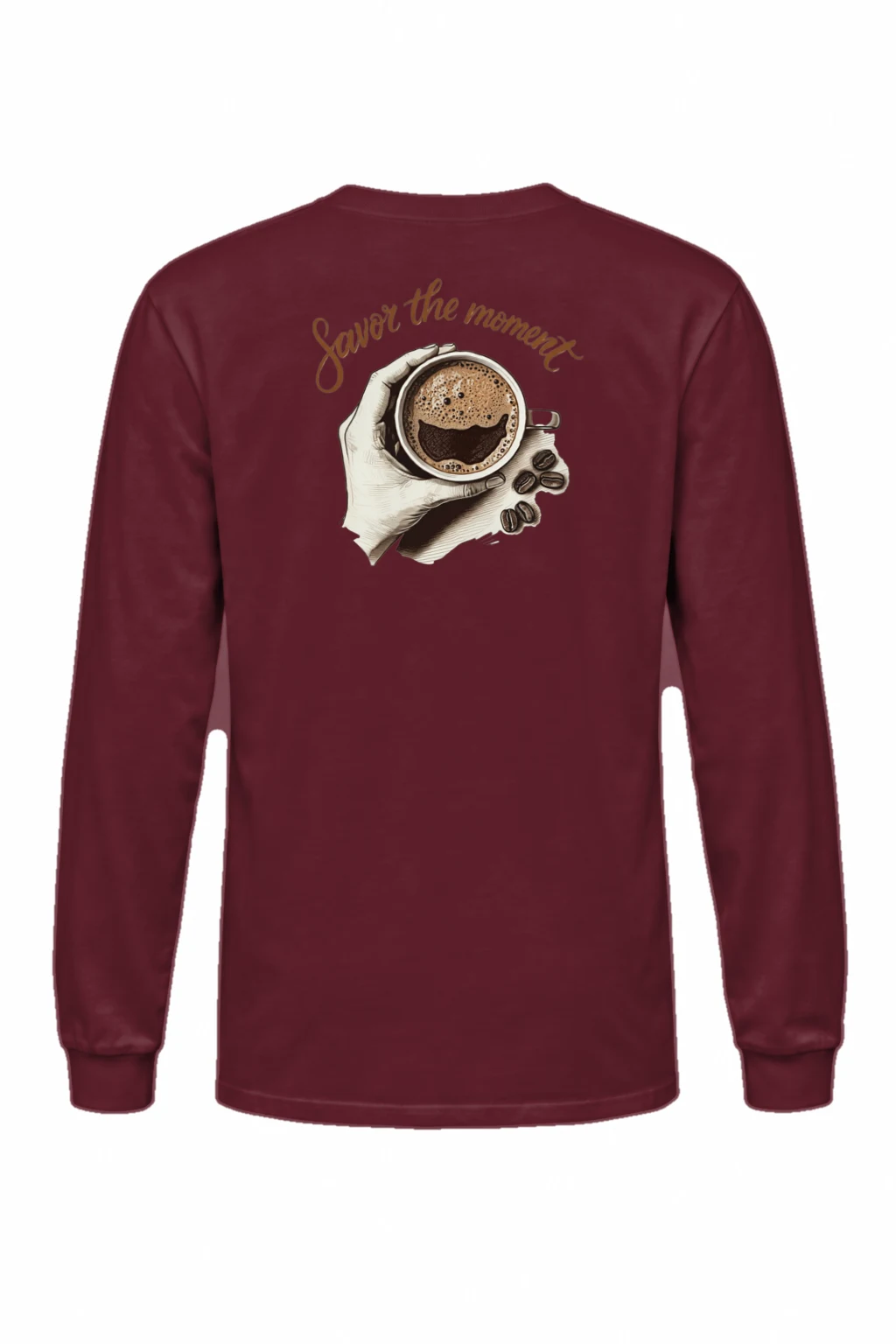 "Savor The Moment" Unisex Longsleeve T-shirt | Gildan 2400