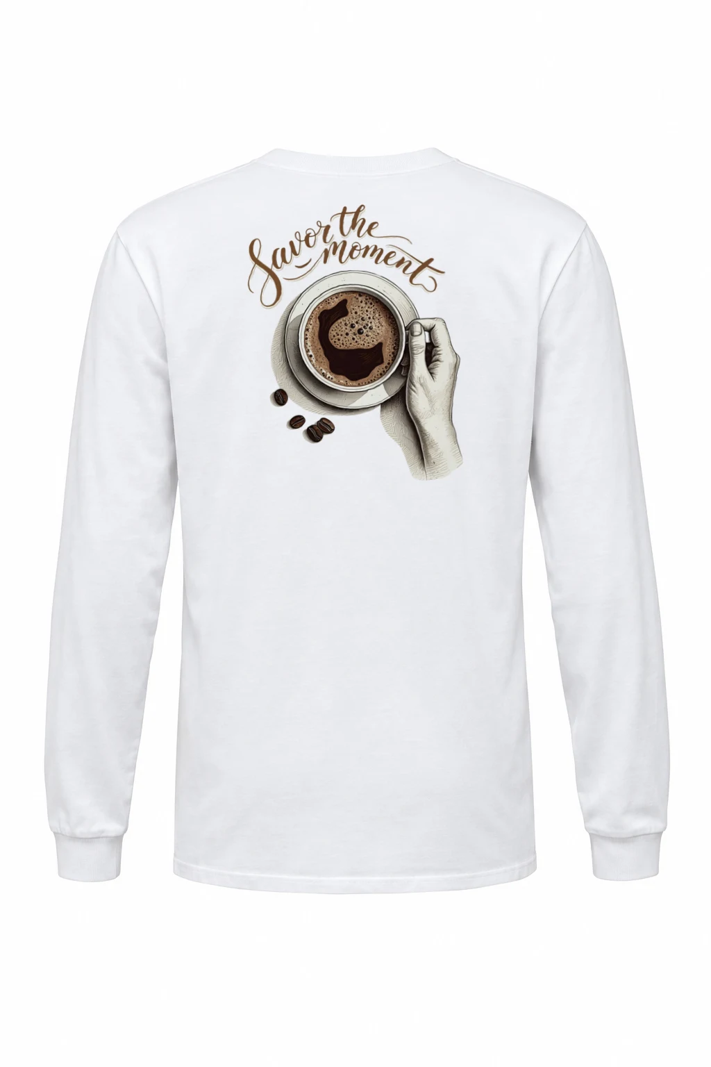 "Savor the Moment" Unisex Longsleeve T-shirt | Gildan 2400