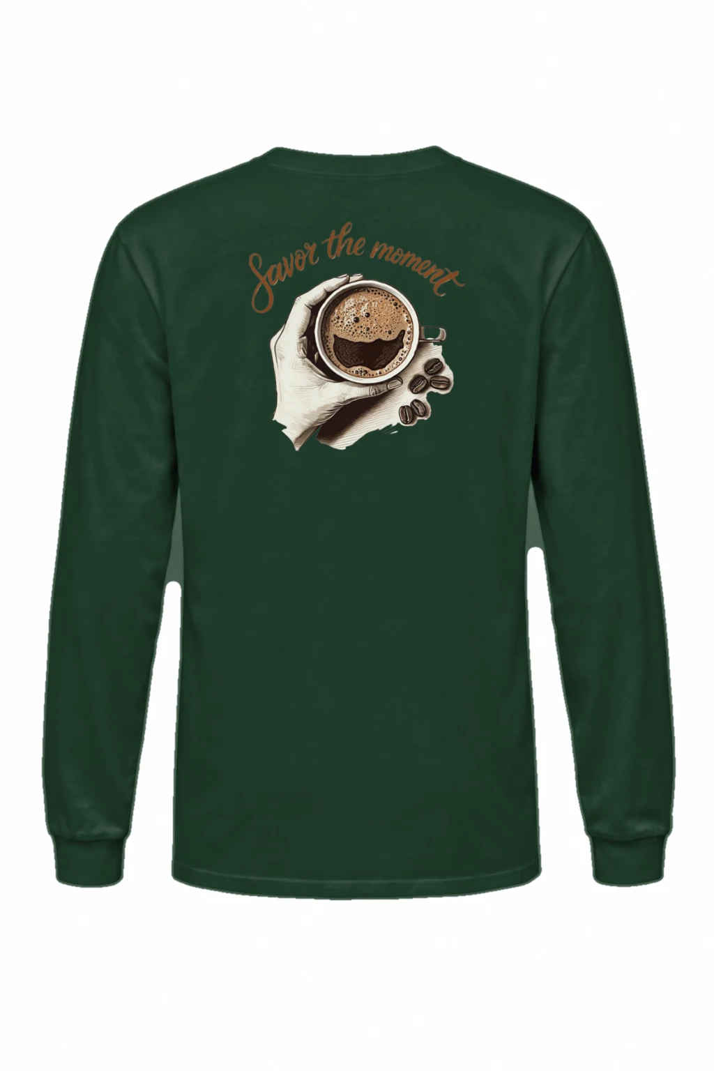 "Savor The Moment" Unisex Longsleeve T-shirt | Gildan 2400