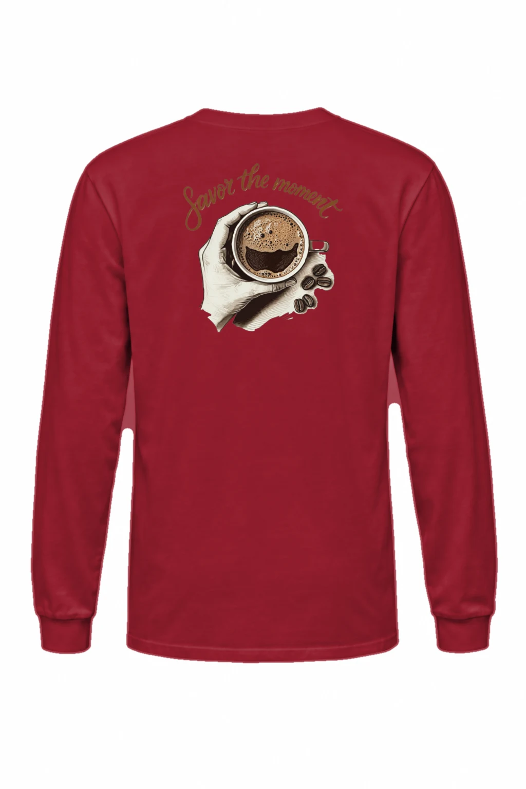 "Savor The Moment" Unisex Longsleeve T-shirt | Gildan 2400