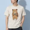 "Say Cheese Bear" Heavyweight Unisex Crewneck T-shirt