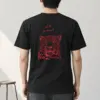 "Scarlet Leopard" Heavyweight Unisex Crewneck T-shirt
