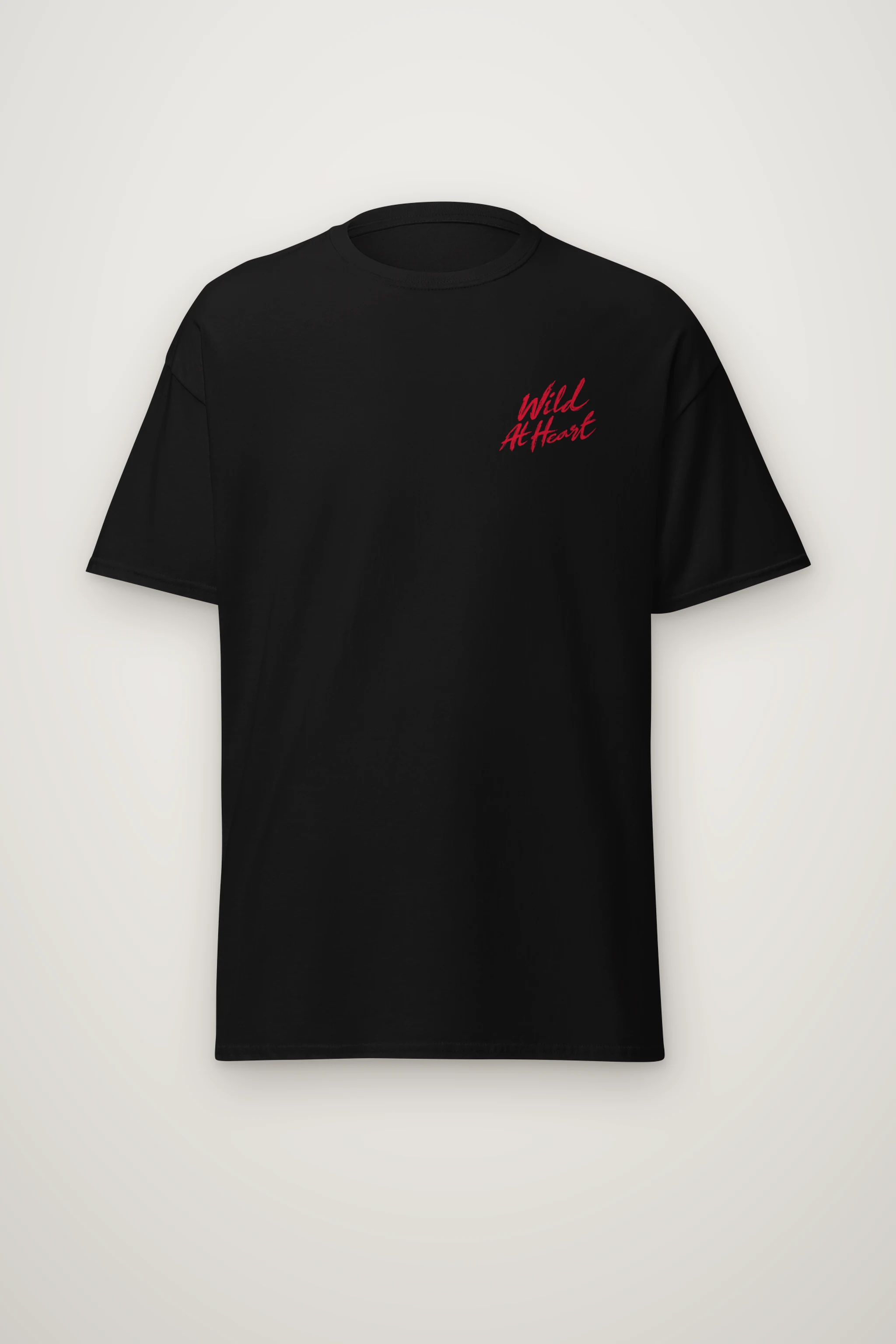 "Scarlet Leopard" Heavyweight Unisex Crewneck T-shirt