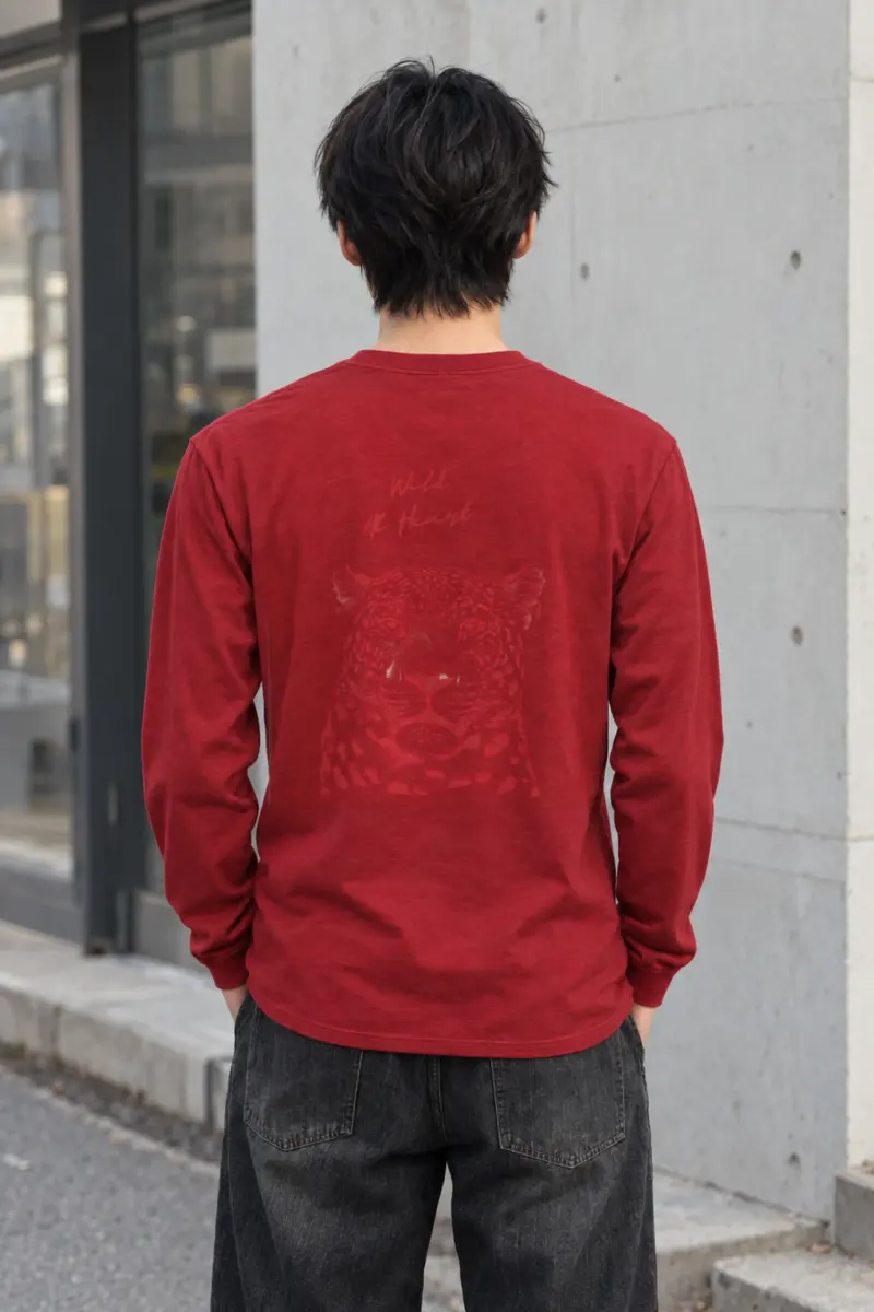 "Scarlet Stare" Unisex Longsleeve T-shirt