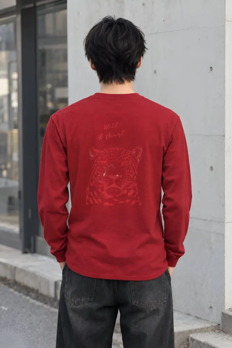 "Scarlet Stare" Unisex Longsleeve T-shirt