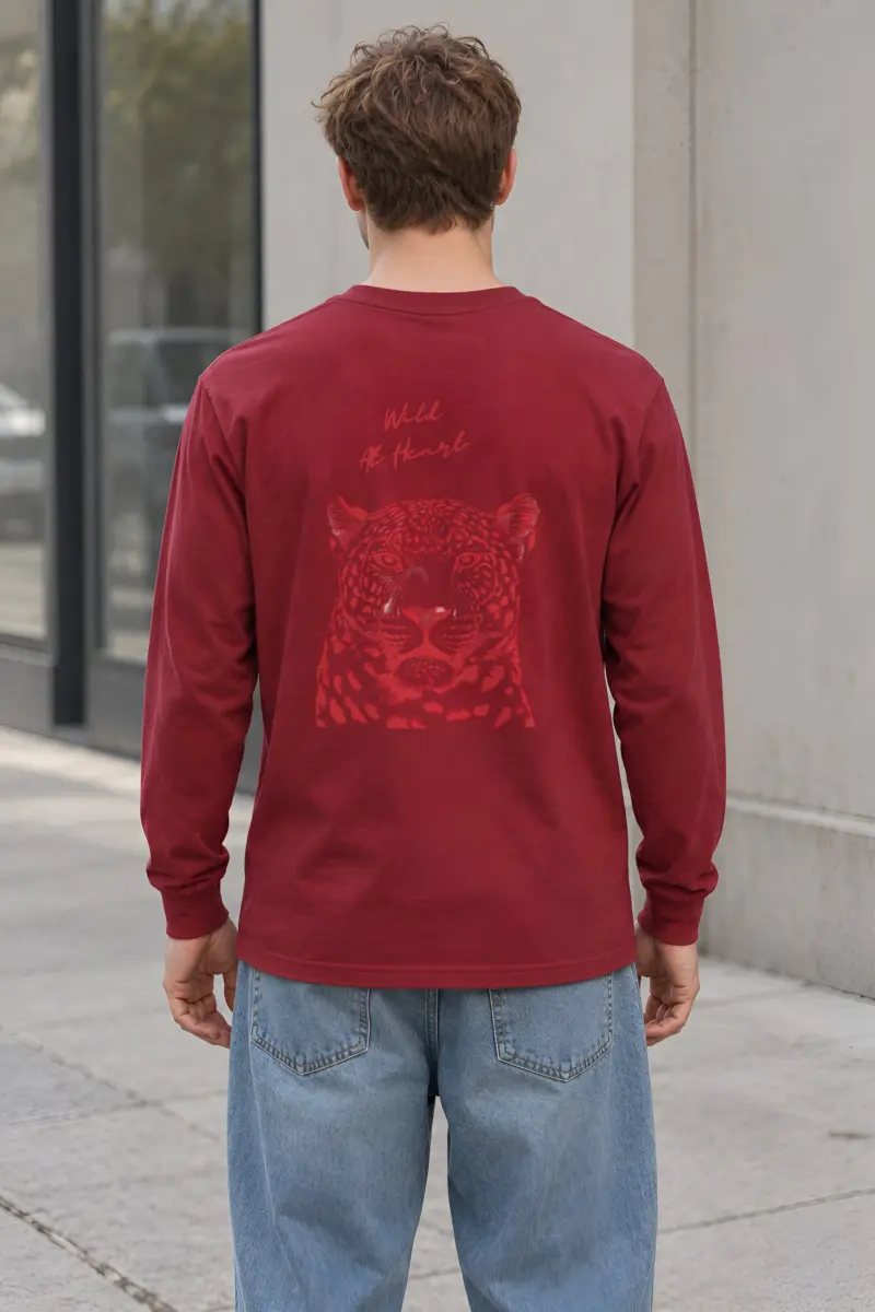 "Scarlet Stare" Unisex Longsleeve T-shirt