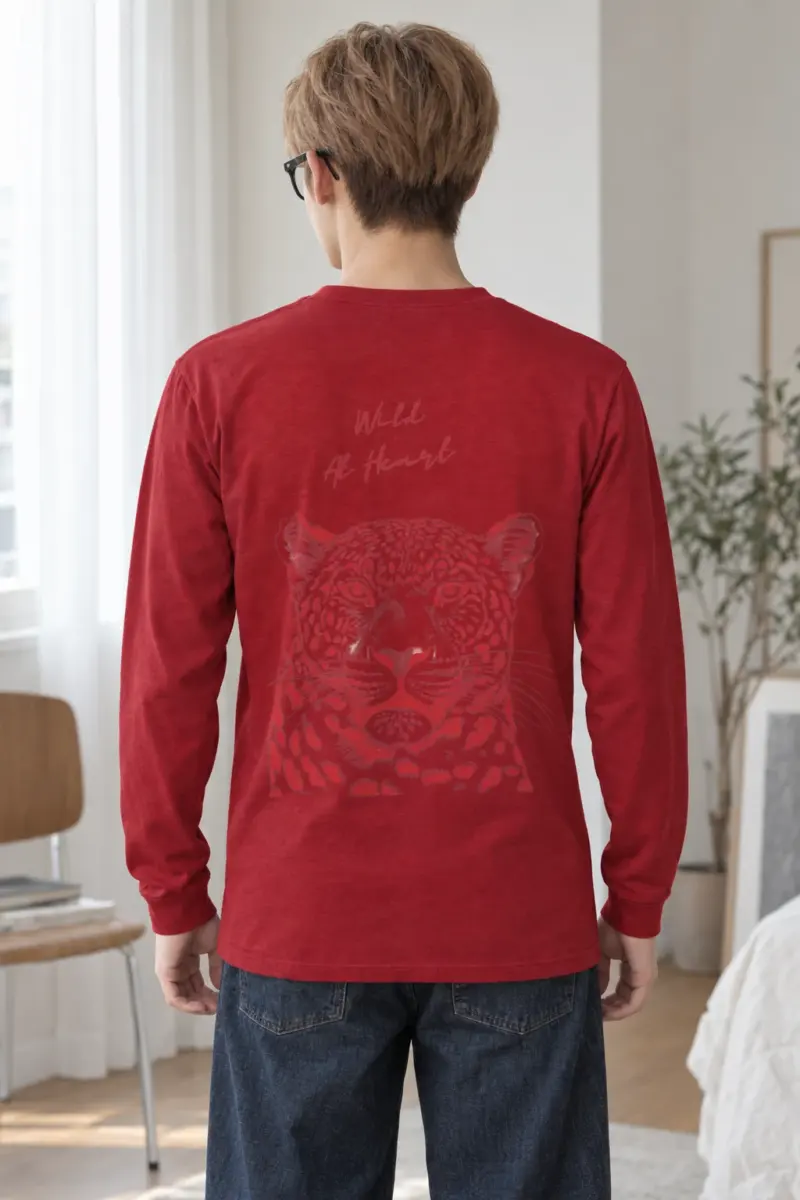 "Scarlet Stare" Unisex Longsleeve T-shirt