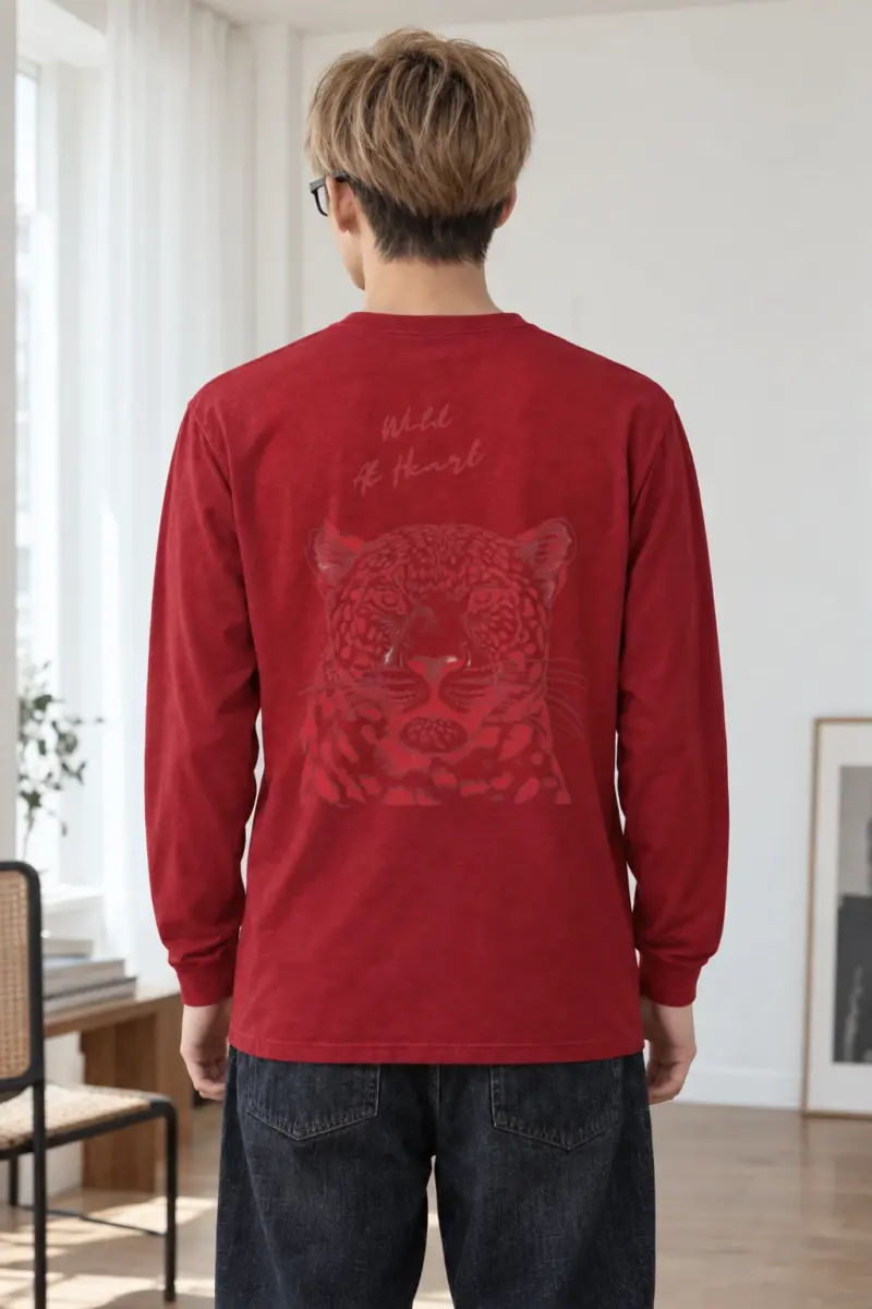 "Scarlet Stare" Unisex Longsleeve T-shirt