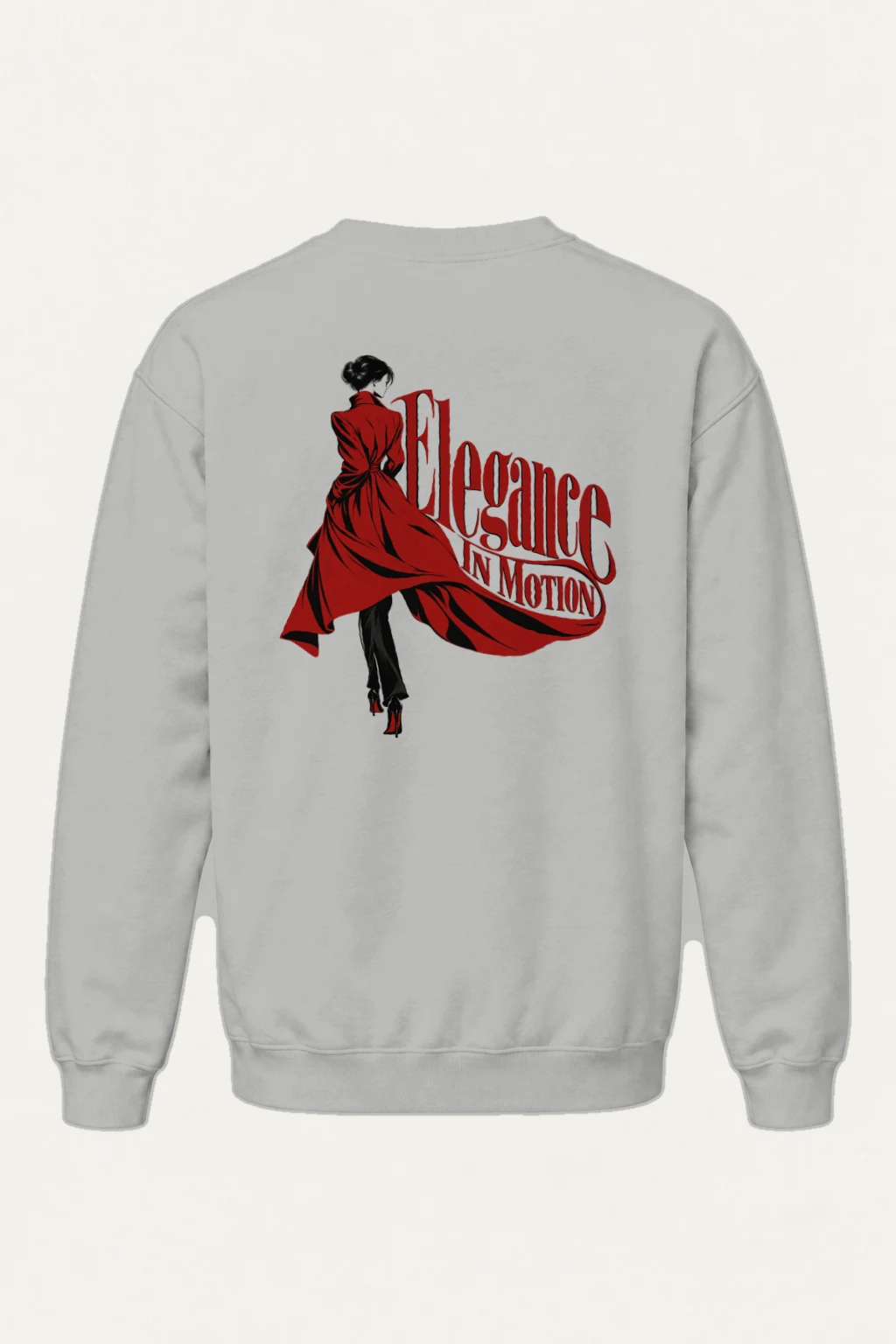 "Scarlet Street Poise" Heavy Blend Unisex Crewneck Sweatshirt | Gildan 18000