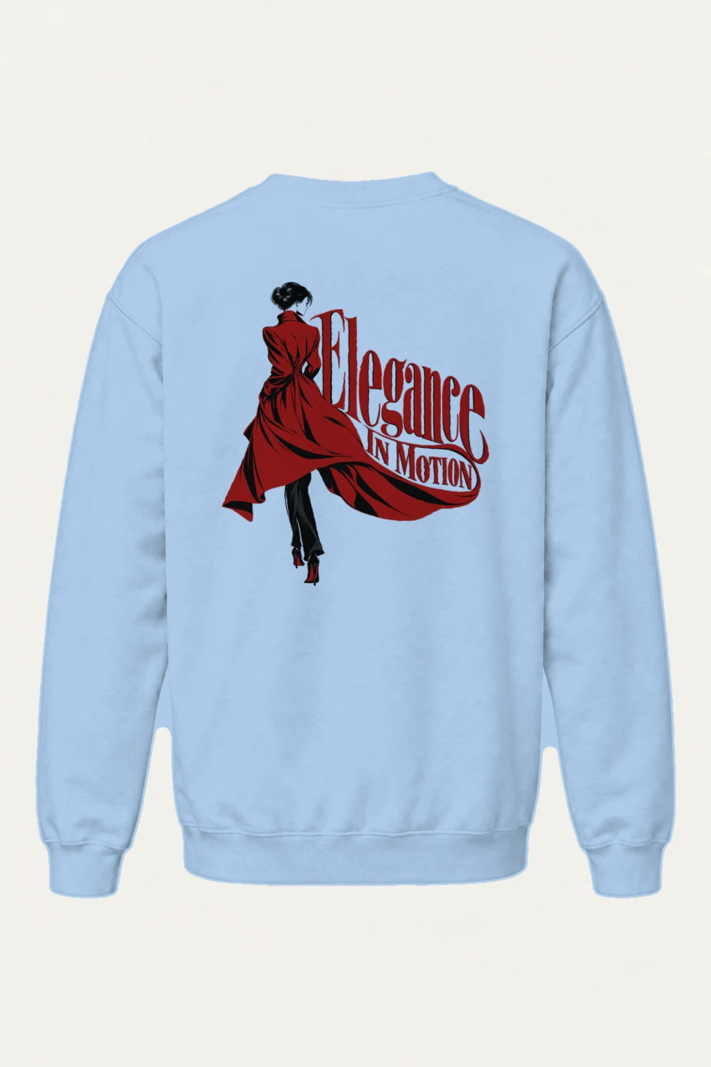 "Scarlet Street Poise" Heavy Blend Unisex Crewneck Sweatshirt | Gildan 18000