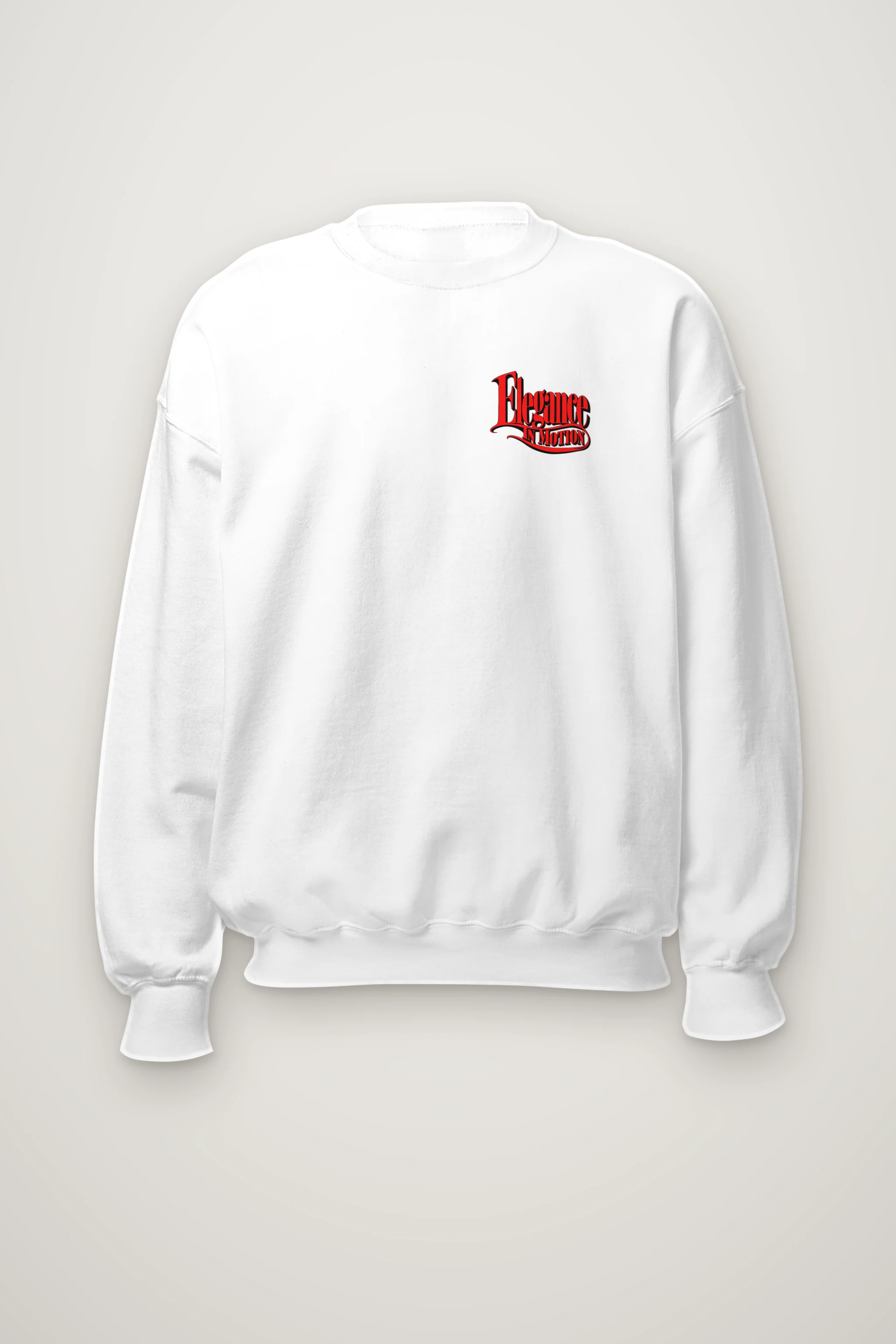 "Scarlet Street Poise" Heavy Blend Unisex Crewneck Sweatshirt
