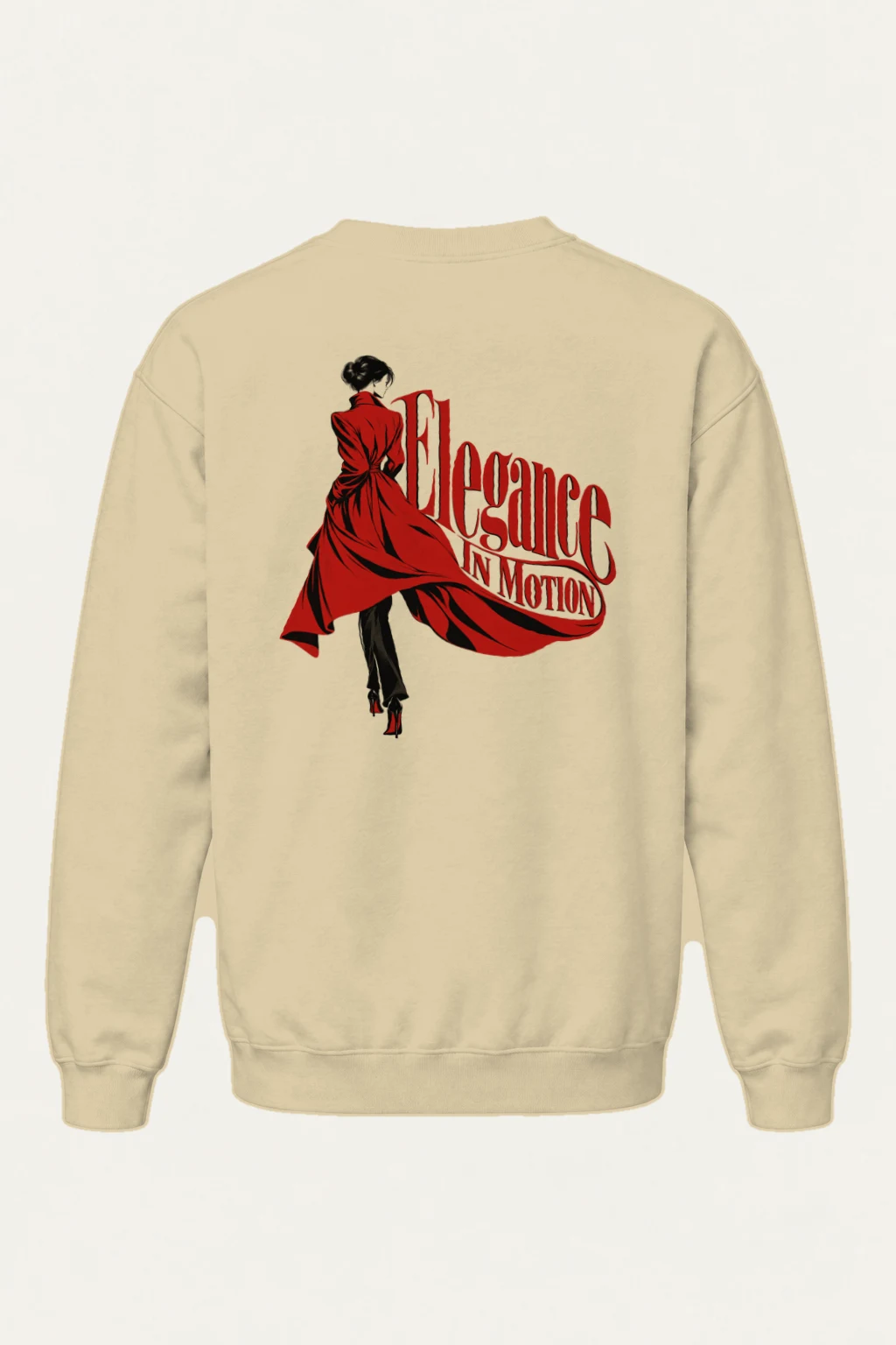 "Scarlet Street Poise" Heavy Blend Unisex Crewneck Sweatshirt | Gildan 18000