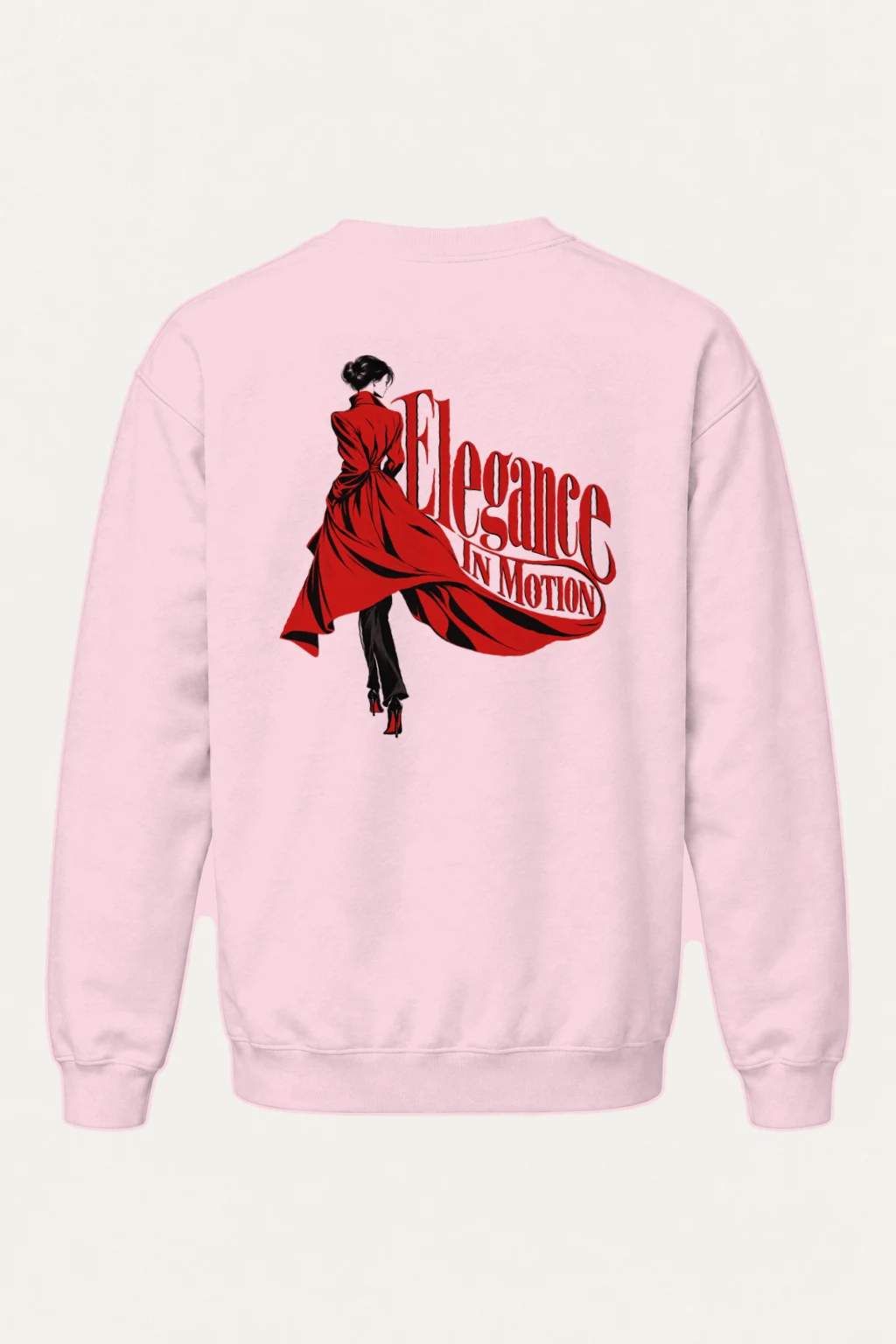 "Scarlet Street Poise" Heavy Blend Unisex Crewneck Sweatshirt | Gildan 18000