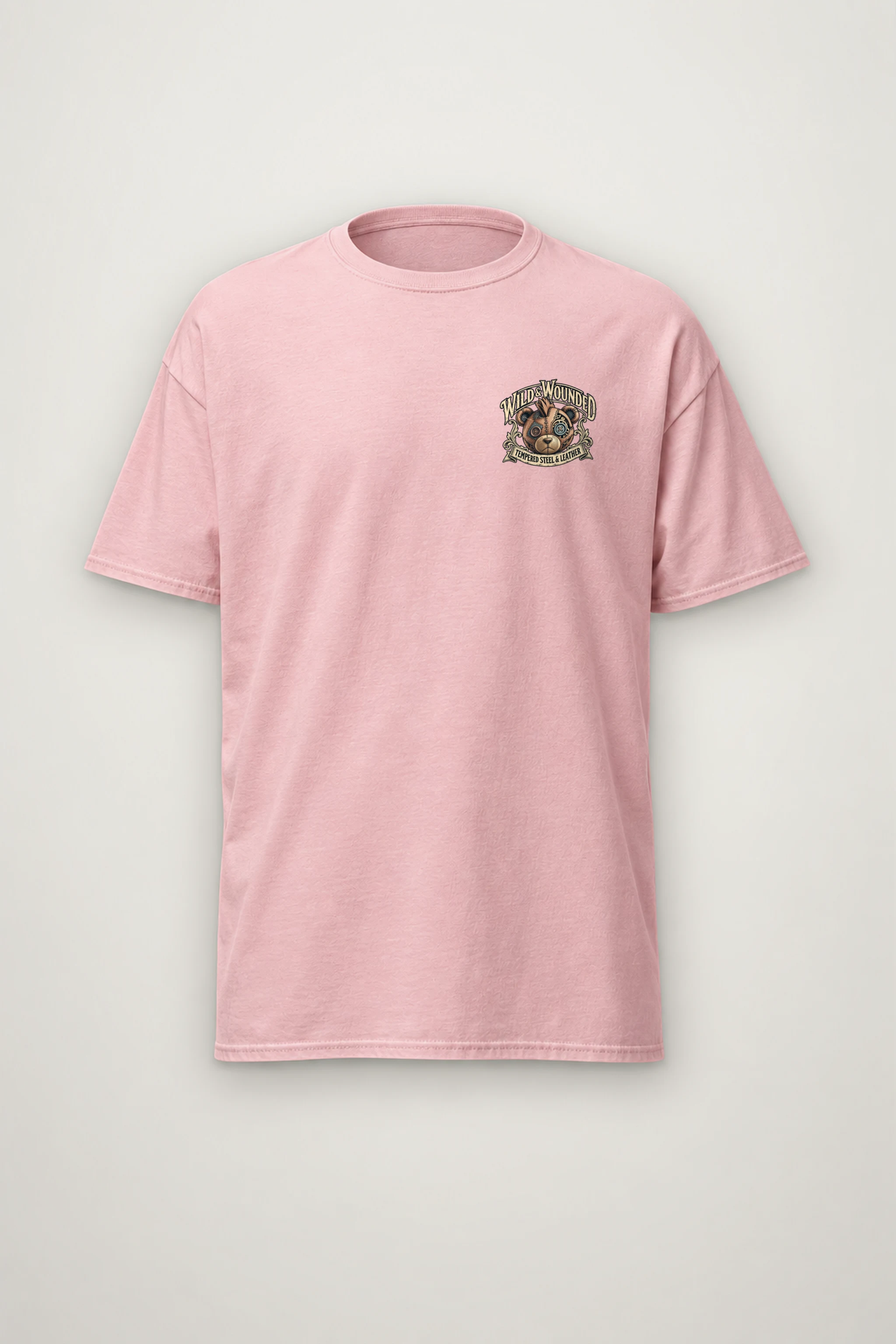 "Scarred But Strong" Heavyweight Unisex Crewneck T-shirt