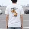 "Scary Tea Rannosaurus" Heavyweight Unisex Crewneck T-shirt