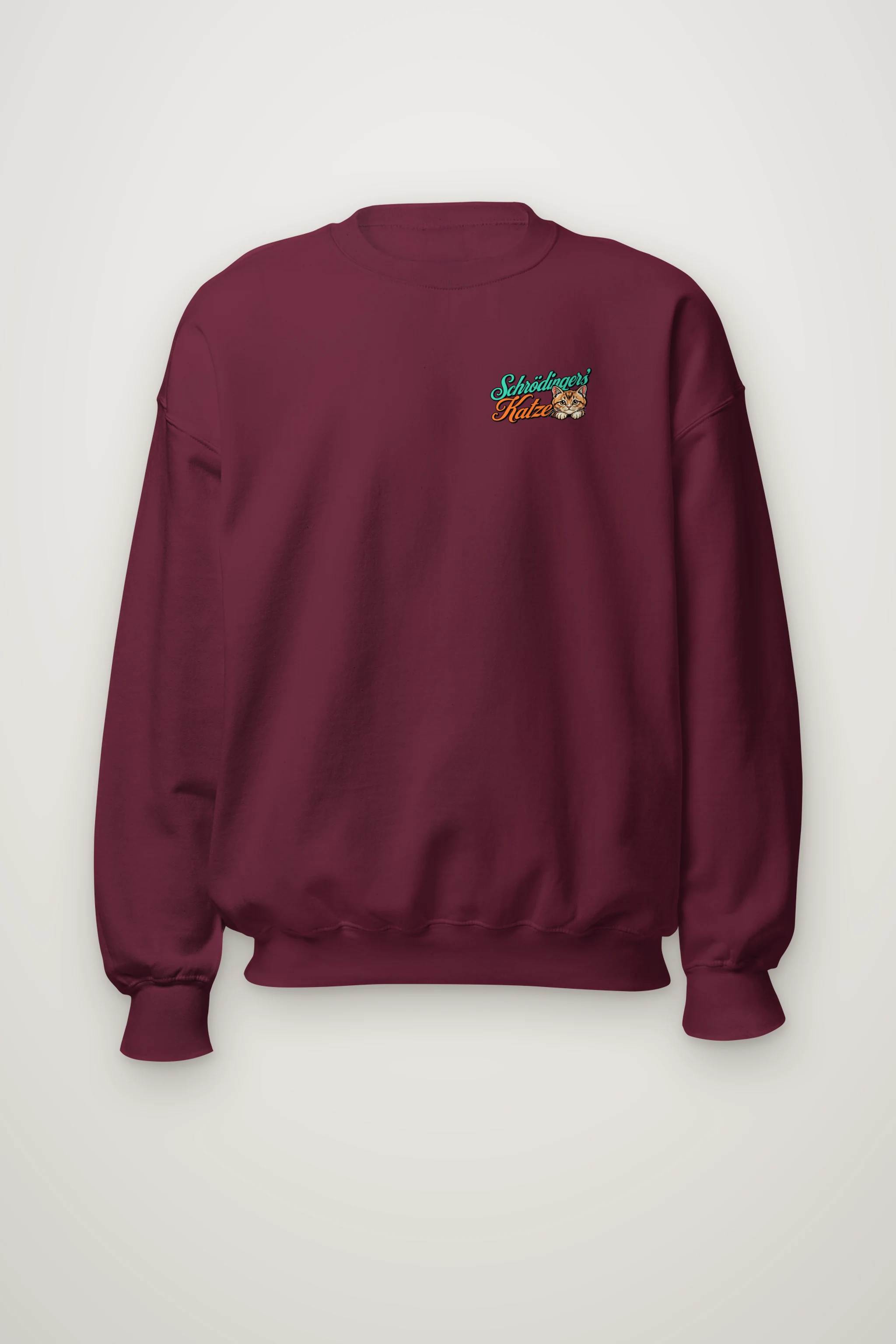"Schrödinger's Katze" Heavy Blend Unisex Crewneck Sweatshirt