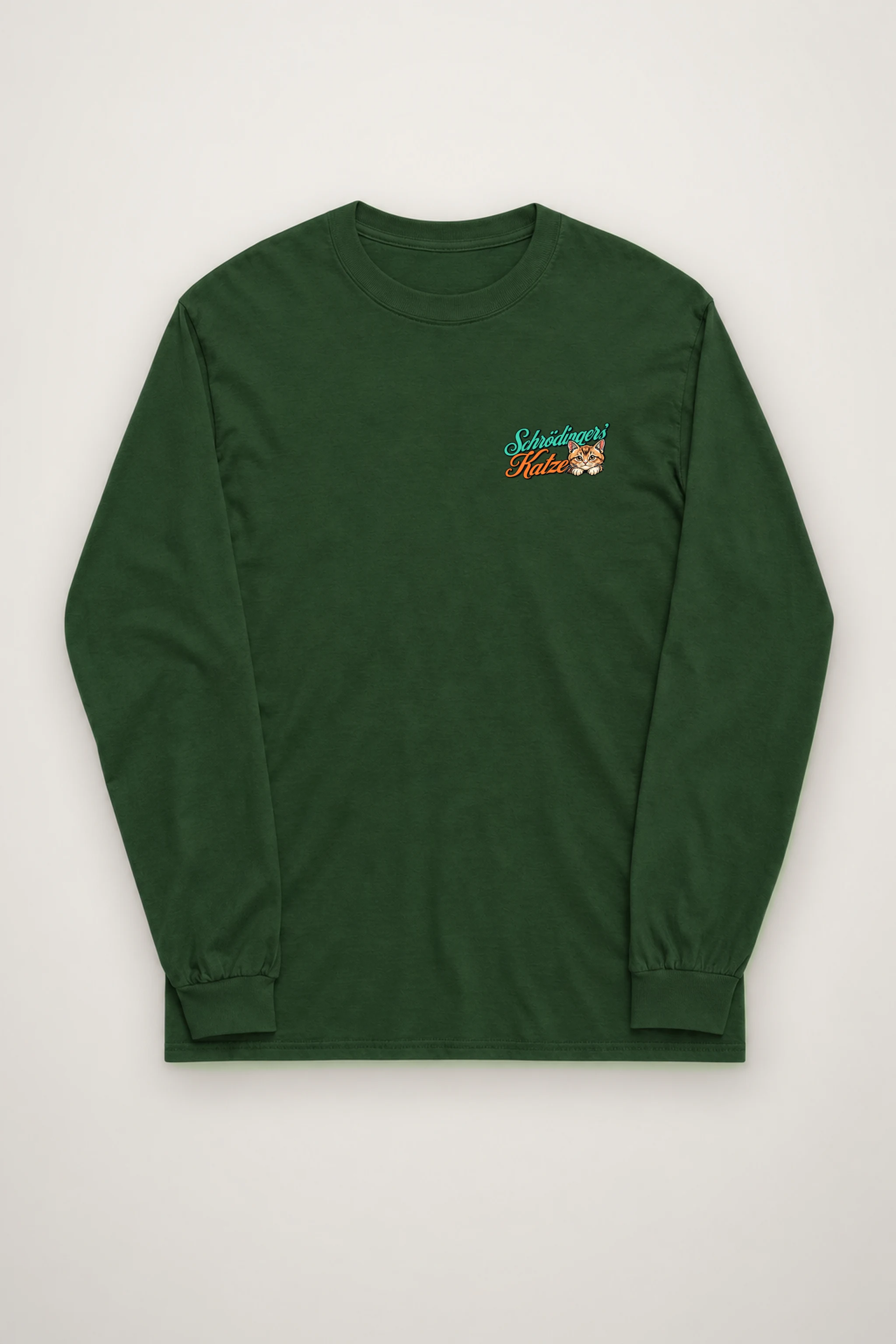 "Schrödinger’s Katze" Unisex Longsleeve T-shirt