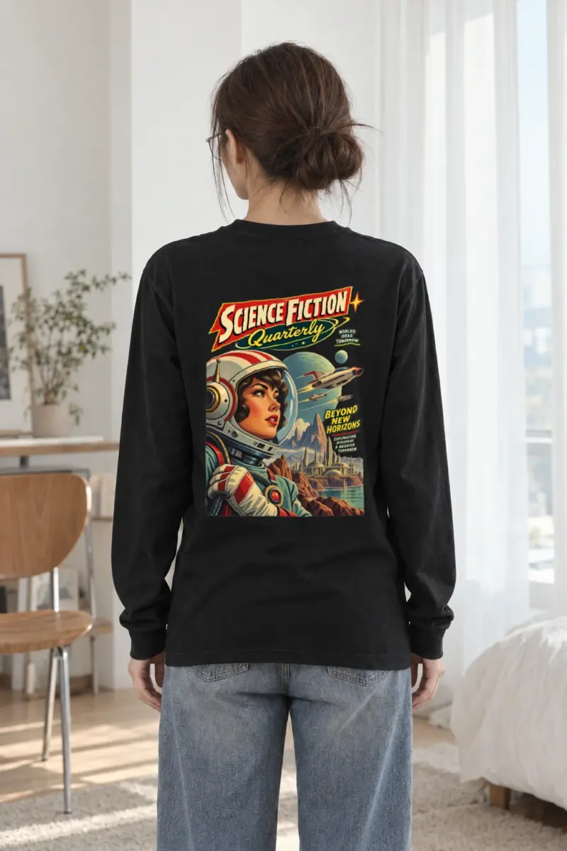 "Science Fiction Quarterly" Unisex Longsleeve T-shirt