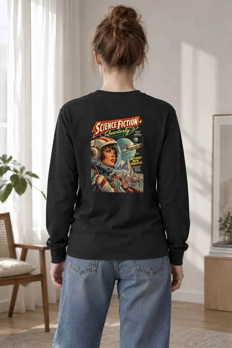 "Science Fiction Quarterly" Unisex Longsleeve T-shirt
