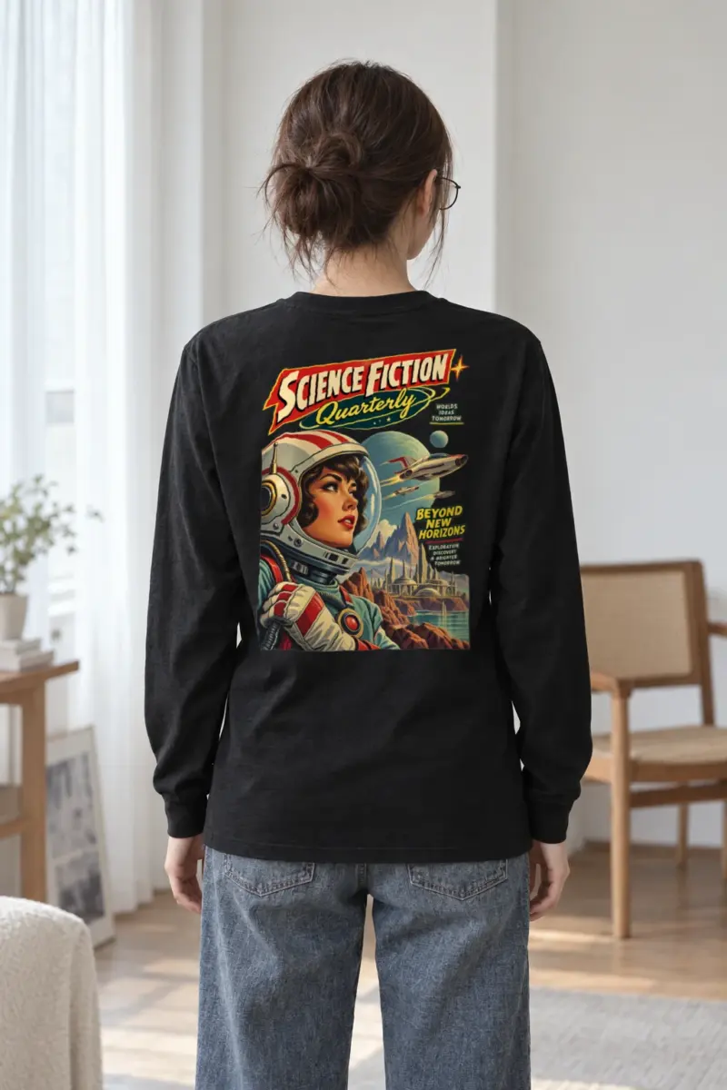 "Science Fiction Quarterly" Unisex Longsleeve T-shirt