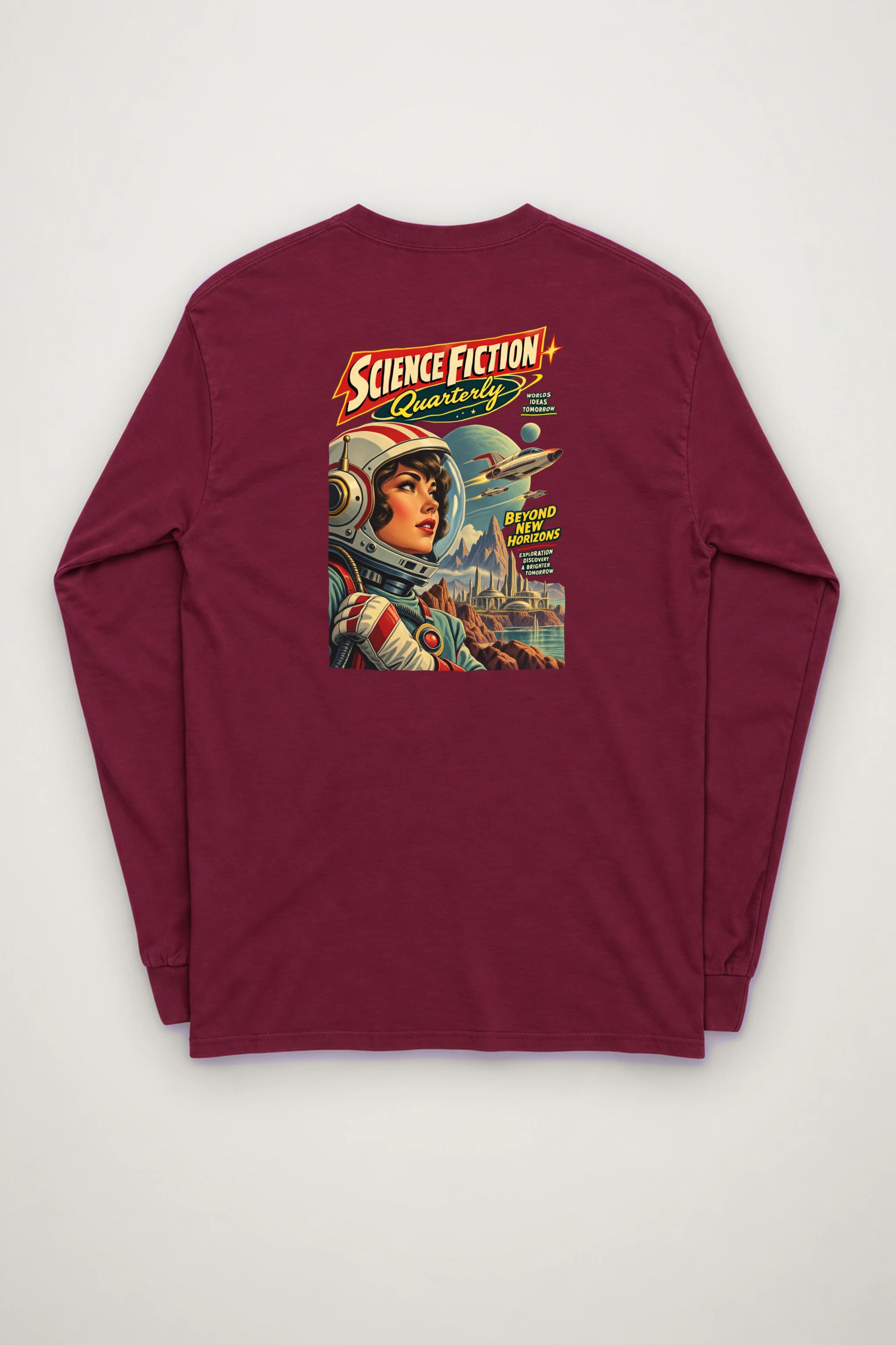 "Science Fiction Quarterly" Unisex Longsleeve T-shirt