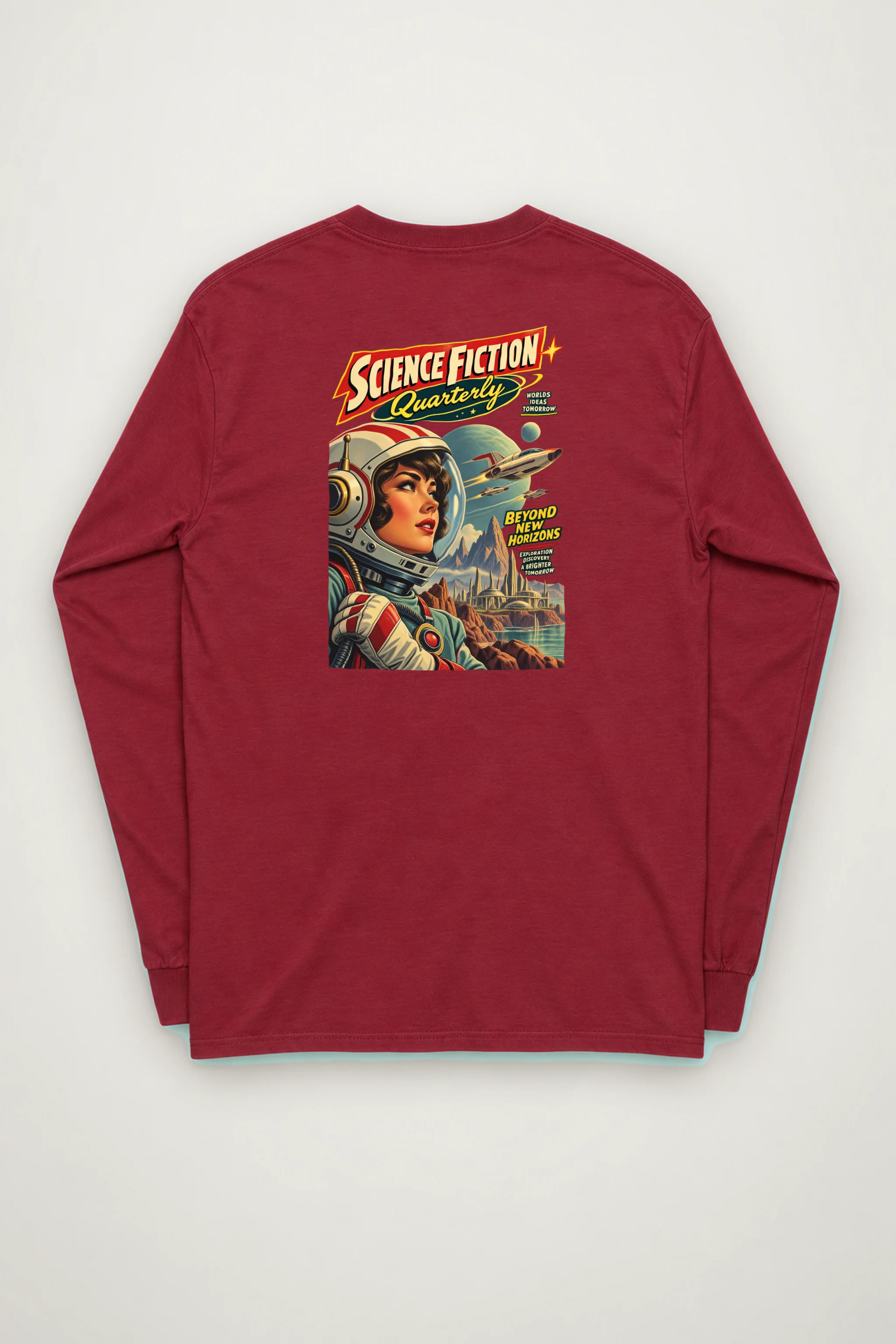 "Science Fiction Quarterly" Unisex Longsleeve T-shirt