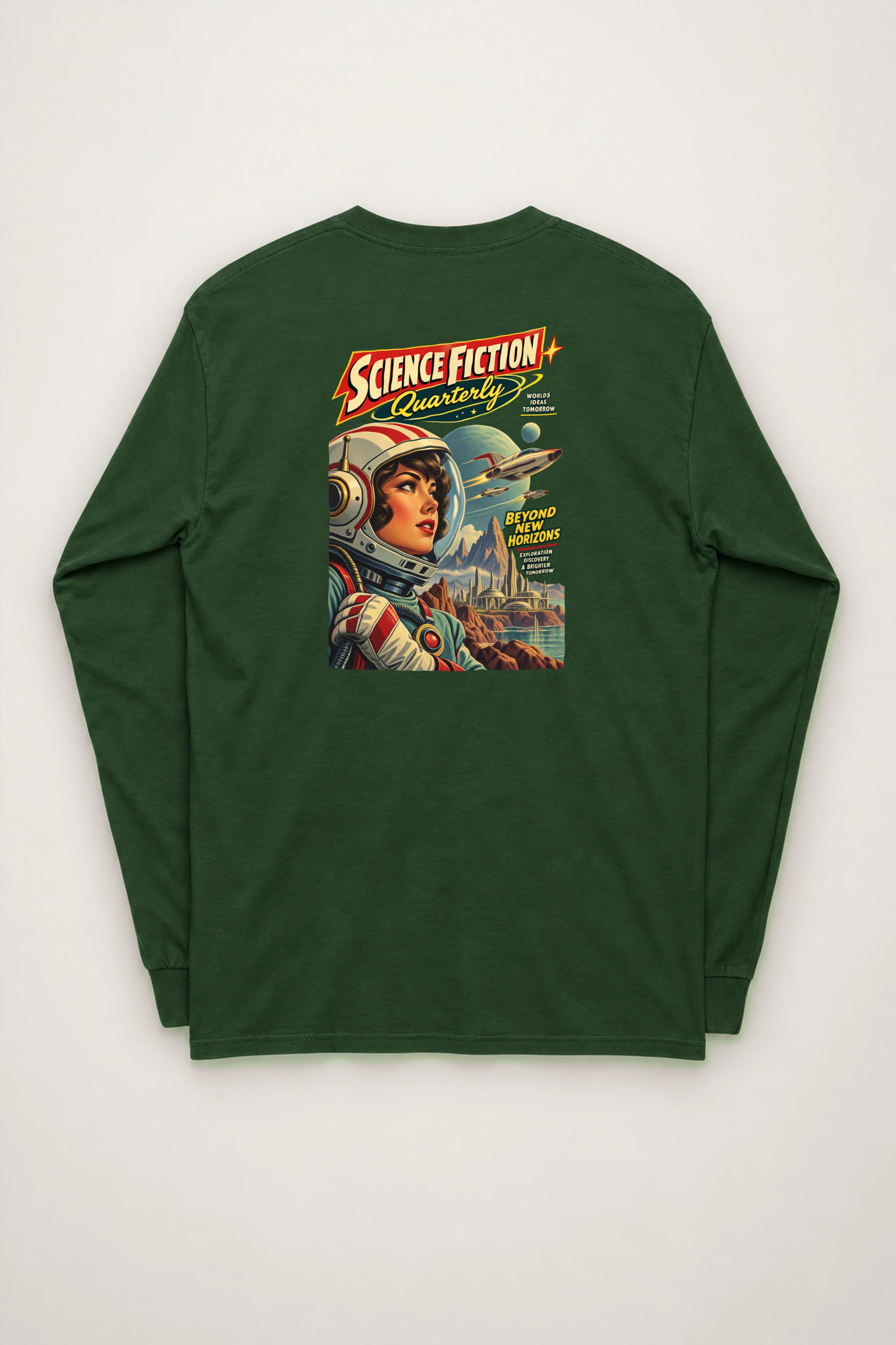 "Science Fiction Quarterly" Unisex Longsleeve T-shirt
