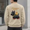 "Scottish Terrier Teddy Bear" Heavy Blend Unisex Crewneck Sweatshirt