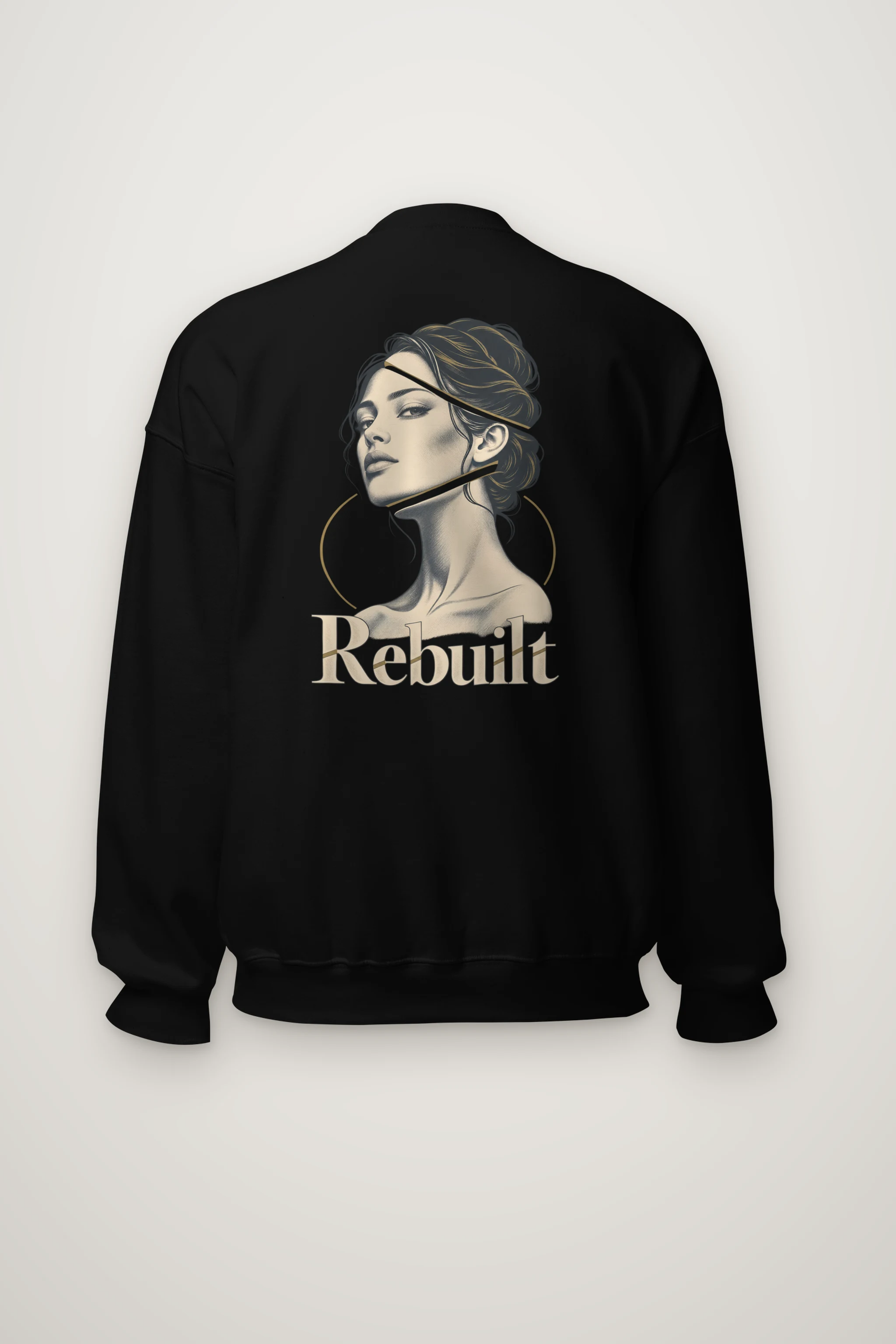 "Sculptural Woman Study" Heavy Blend Unisex Crewneck Sweatshirt