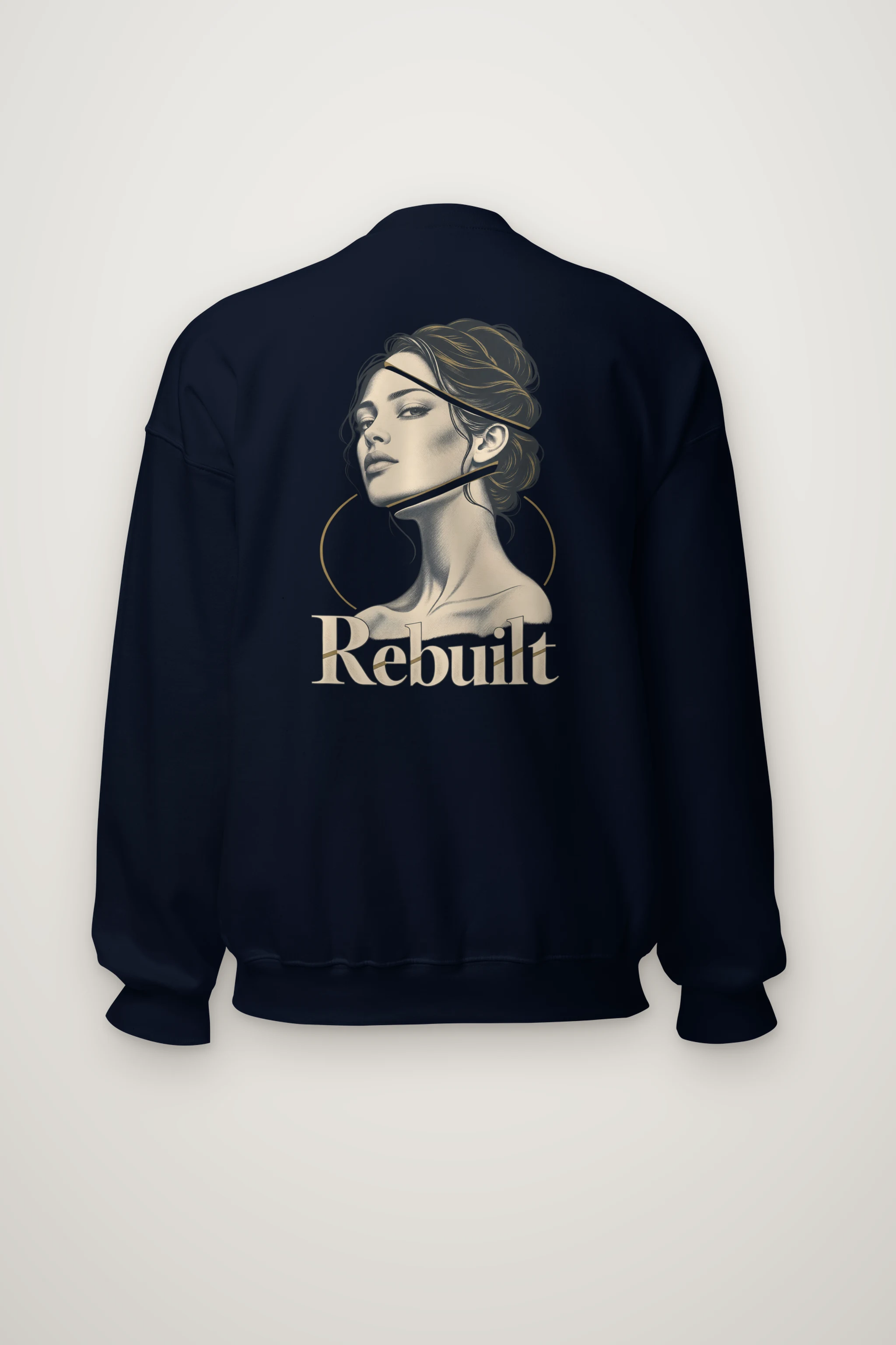 "Sculptural Woman Study" Heavy Blend Unisex Crewneck Sweatshirt