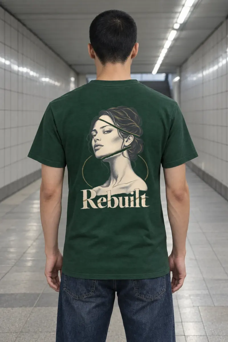 "Sculptural Woman Study" Heavyweight Unisex Crewneck T-shirt | Gildan 5000