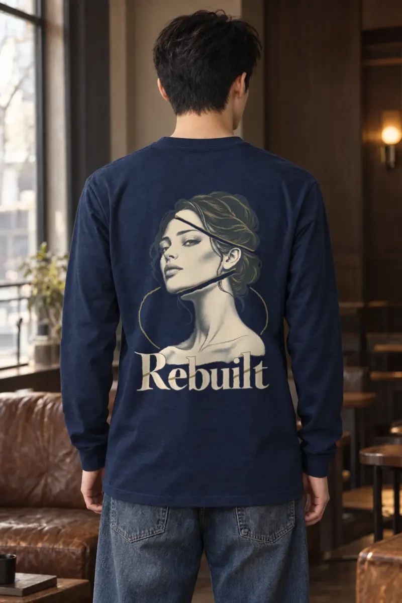 "Sculptural Woman Study" Unisex Longsleeve T-shirt
