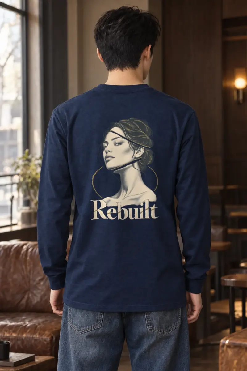 "Sculptural Woman Study" Unisex Longsleeve T-shirt