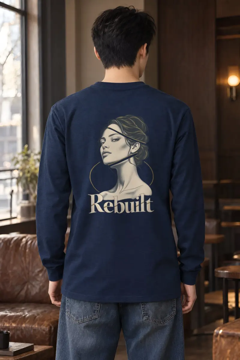"Sculptural Woman Study" Unisex Longsleeve T-shirt