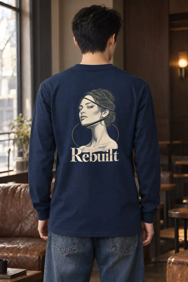 "Sculptural Woman Study" Unisex Longsleeve T-shirt