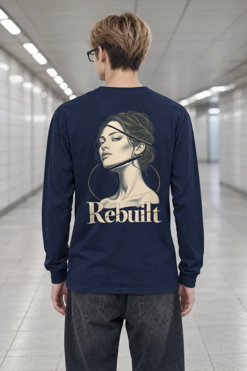 "Sculptural Woman Study" Unisex Longsleeve T-shirt | Gildan 2400