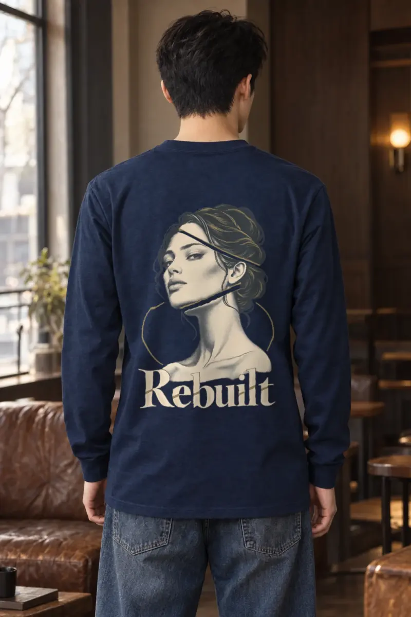"Sculptural Woman Study" Unisex Longsleeve T-shirt