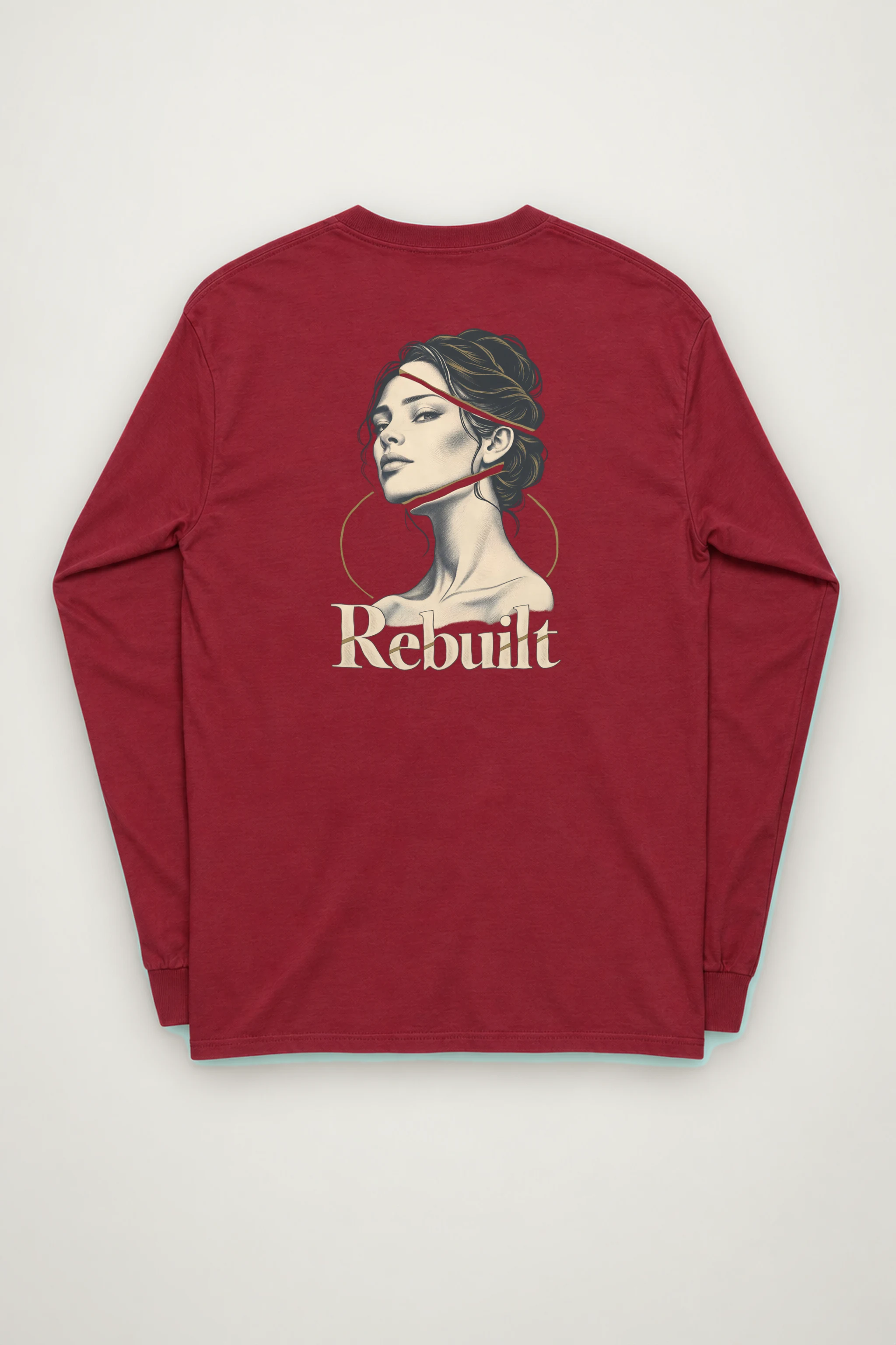 "Sculptural Woman Study" Unisex Longsleeve T-shirt
