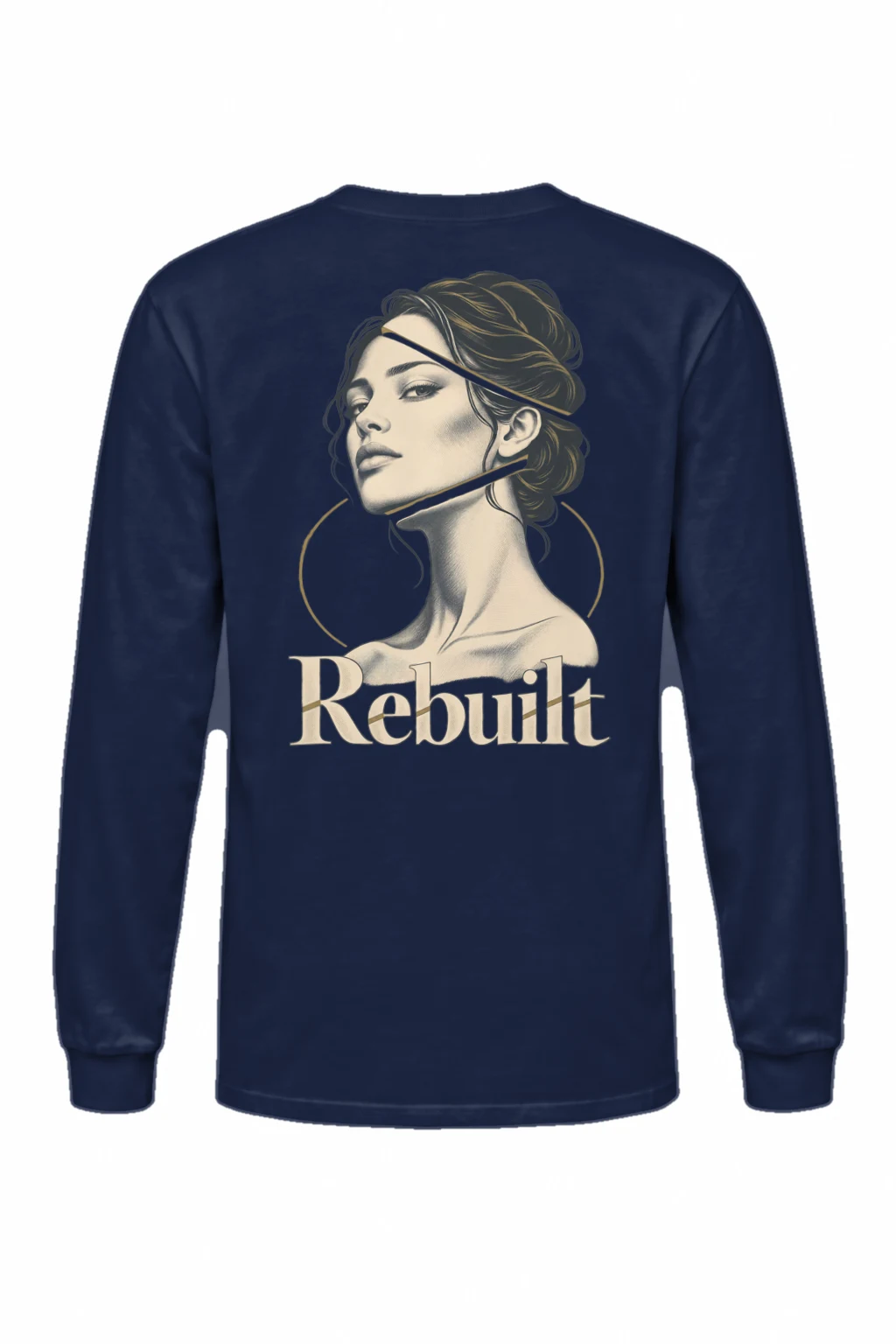 "Sculptural Woman Study" Unisex Longsleeve T-shirt | Gildan 2400