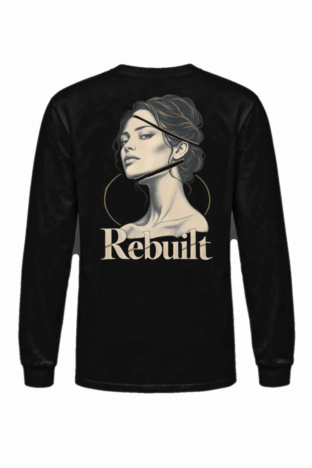 "Sculptural Woman Study" Unisex Longsleeve T-shirt | Gildan 2400