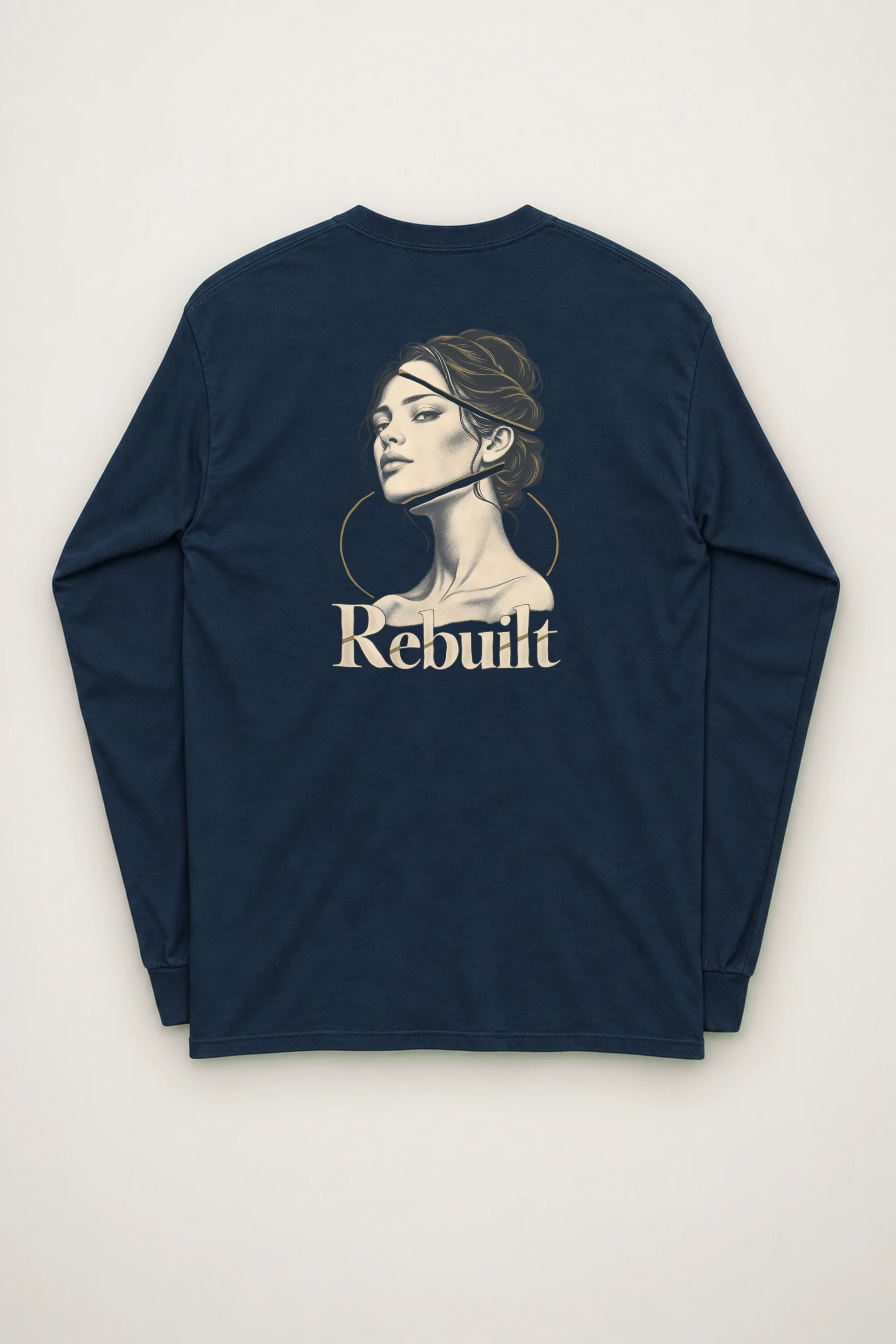 "Sculptural Woman Study" Unisex Longsleeve T-shirt