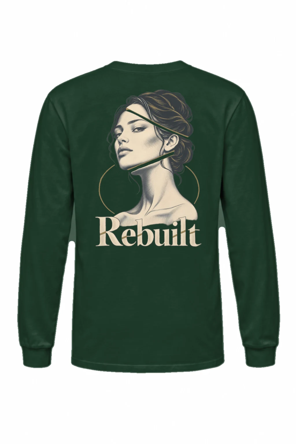 "Sculptural Woman Study" Unisex Longsleeve T-shirt | Gildan 2400