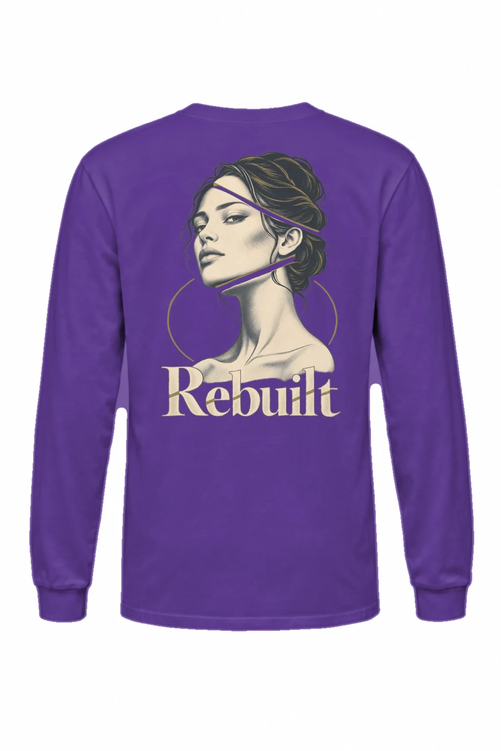 "Sculptural Woman Study" Unisex Longsleeve T-shirt | Gildan 2400