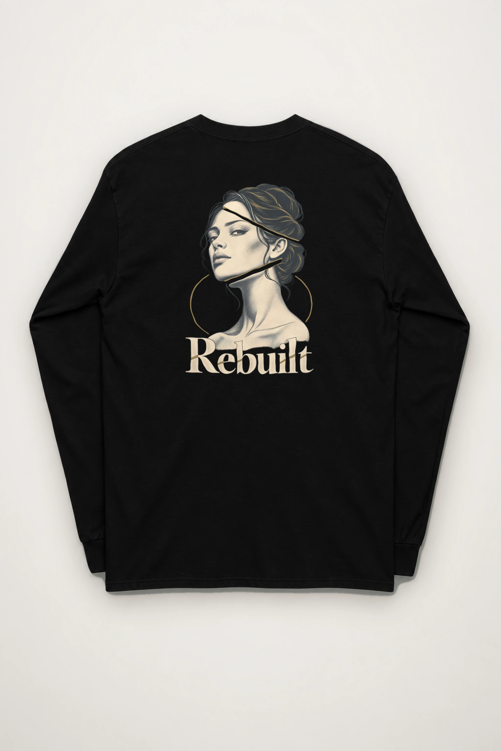 "Sculptural Woman Study" Unisex Longsleeve T-shirt