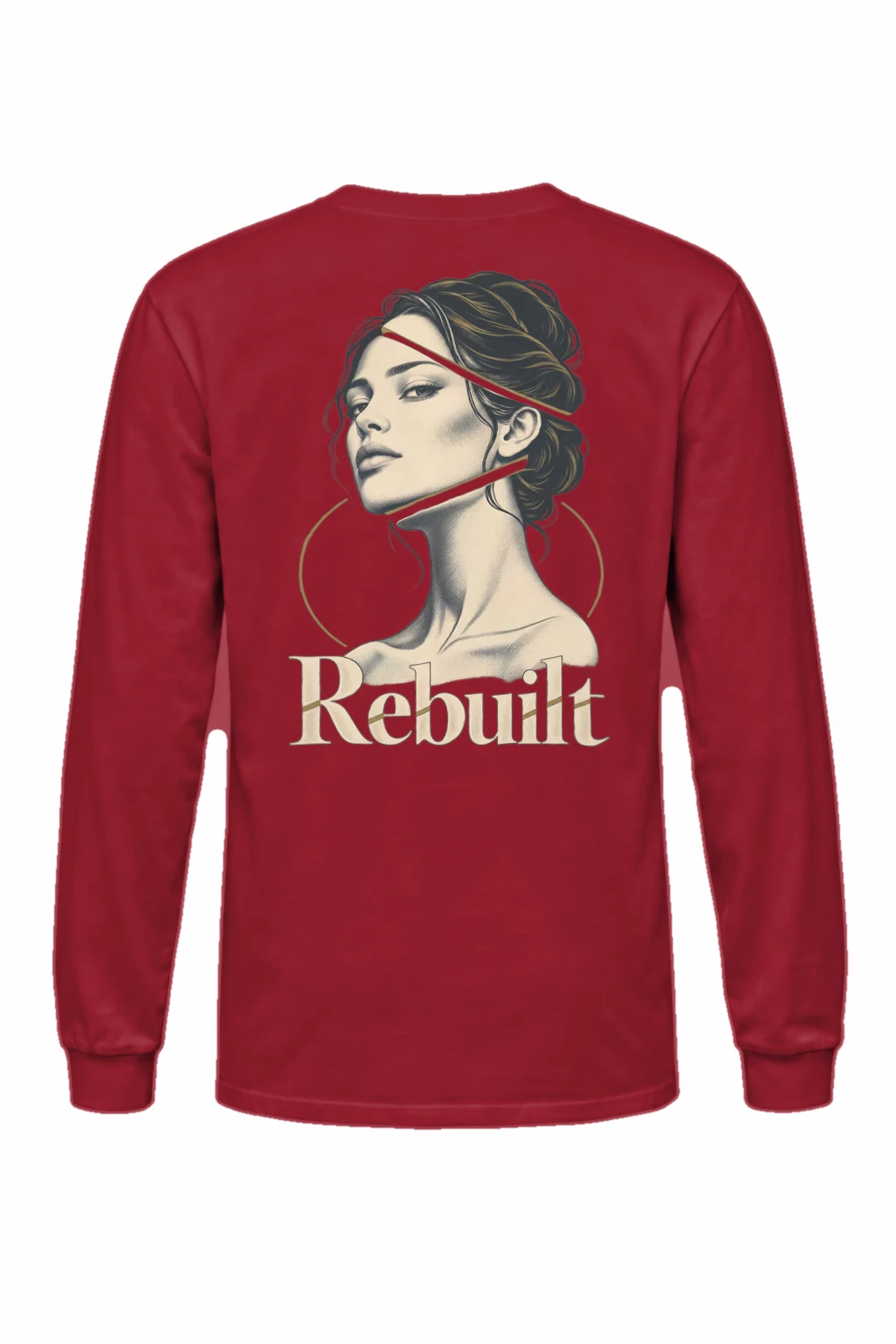 "Sculptural Woman Study" Unisex Longsleeve T-shirt | Gildan 2400