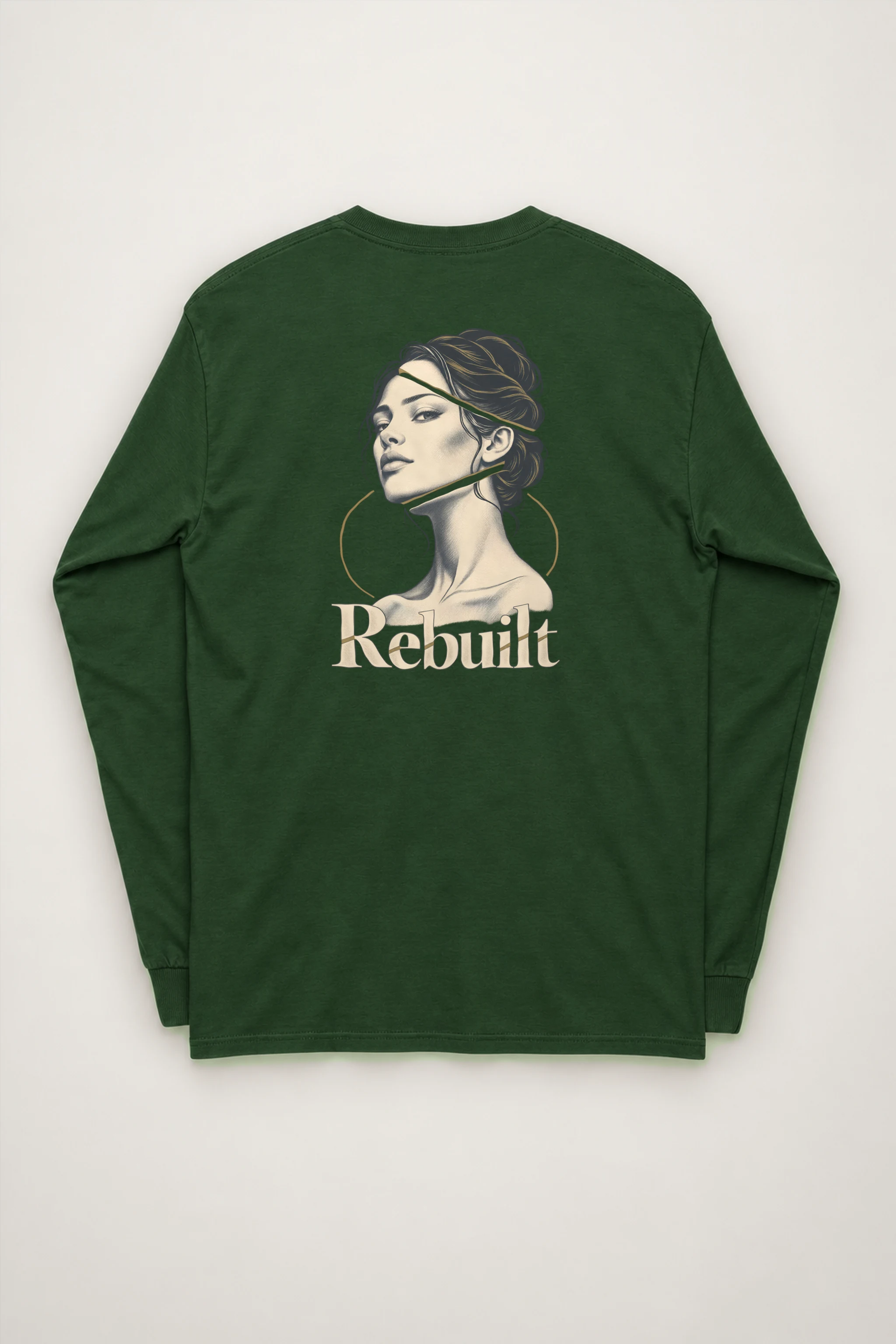 "Sculptural Woman Study" Unisex Longsleeve T-shirt