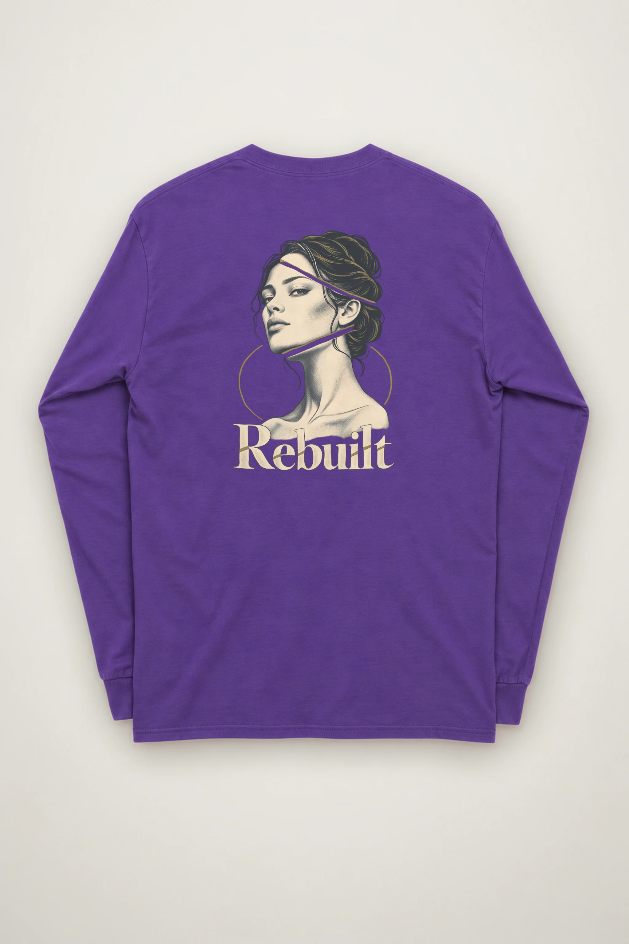 "Sculptural Woman Study" Unisex Longsleeve T-shirt