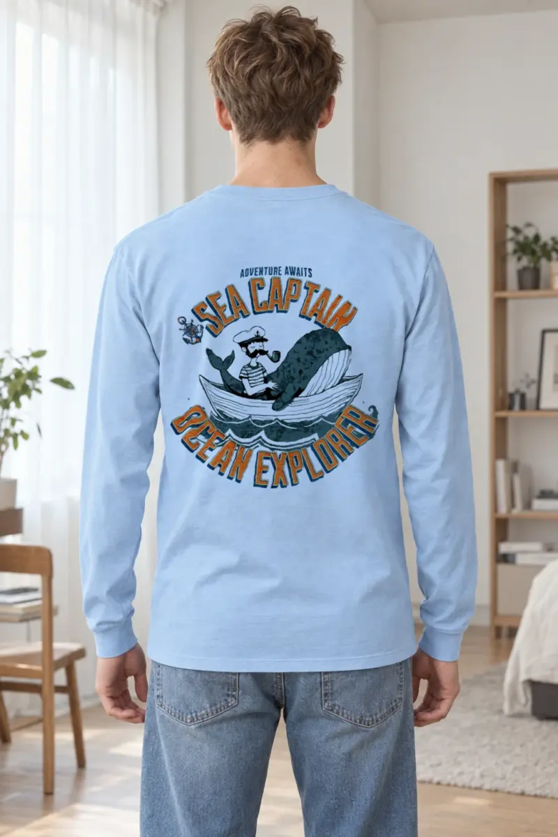 "Sea Captain" Unisex Longsleeve T-shirt