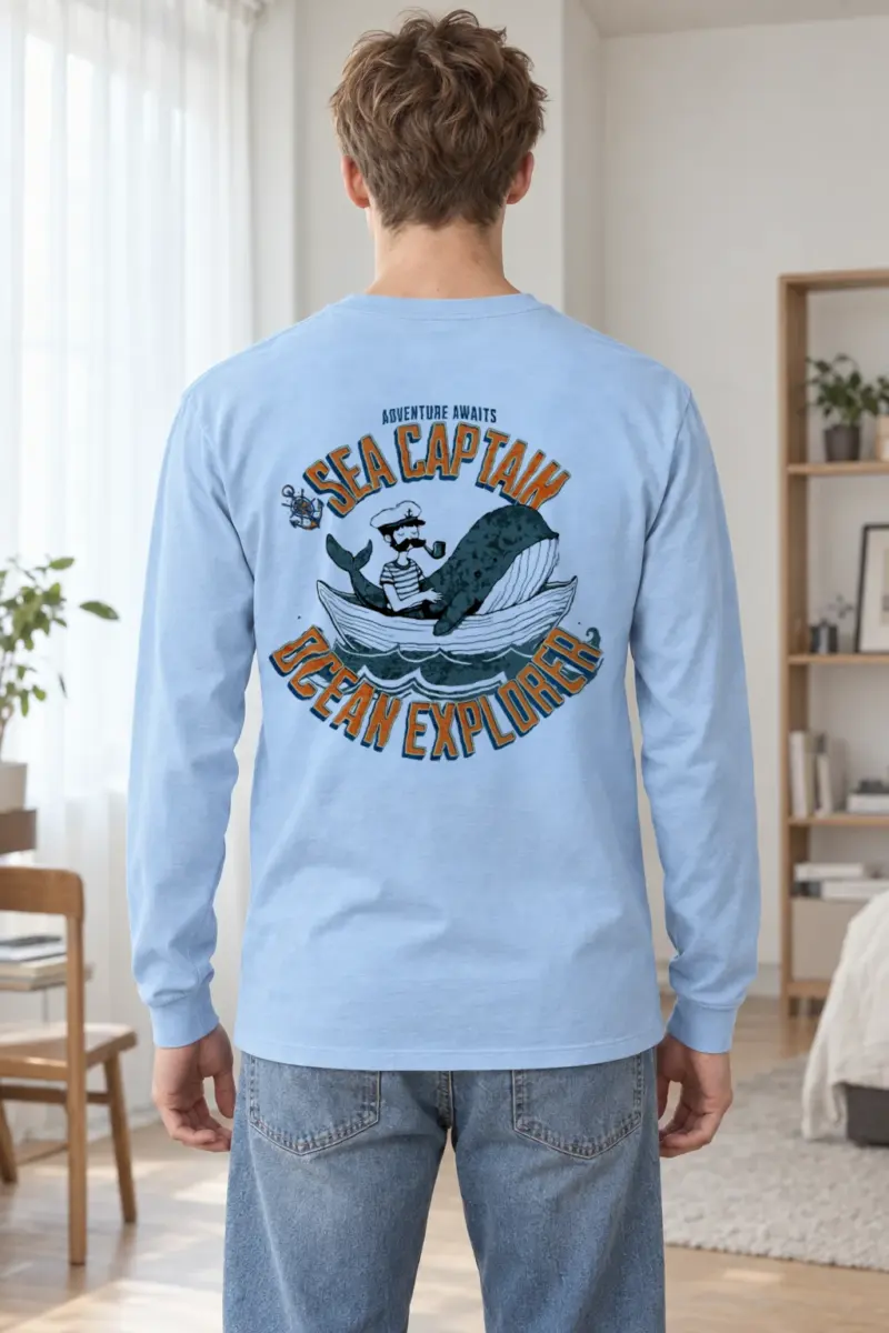 "Sea Captain" Unisex Longsleeve T-shirt