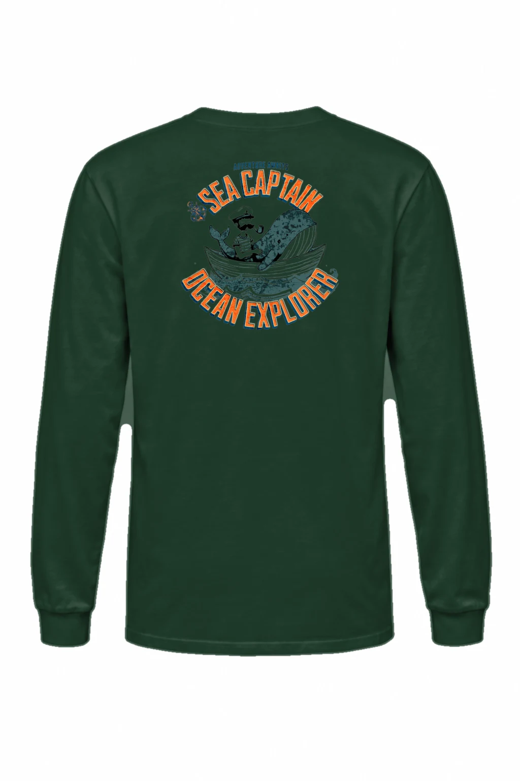 "Sea Captain" Unisex Longsleeve T-shirt | Gildan 2400